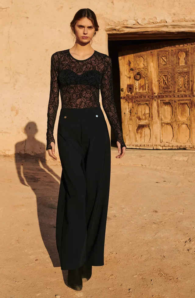 pain-de-sucre-fionha-pantalon-large-taille-haute-lastiqu-e-noir-tailles-m-l image 1