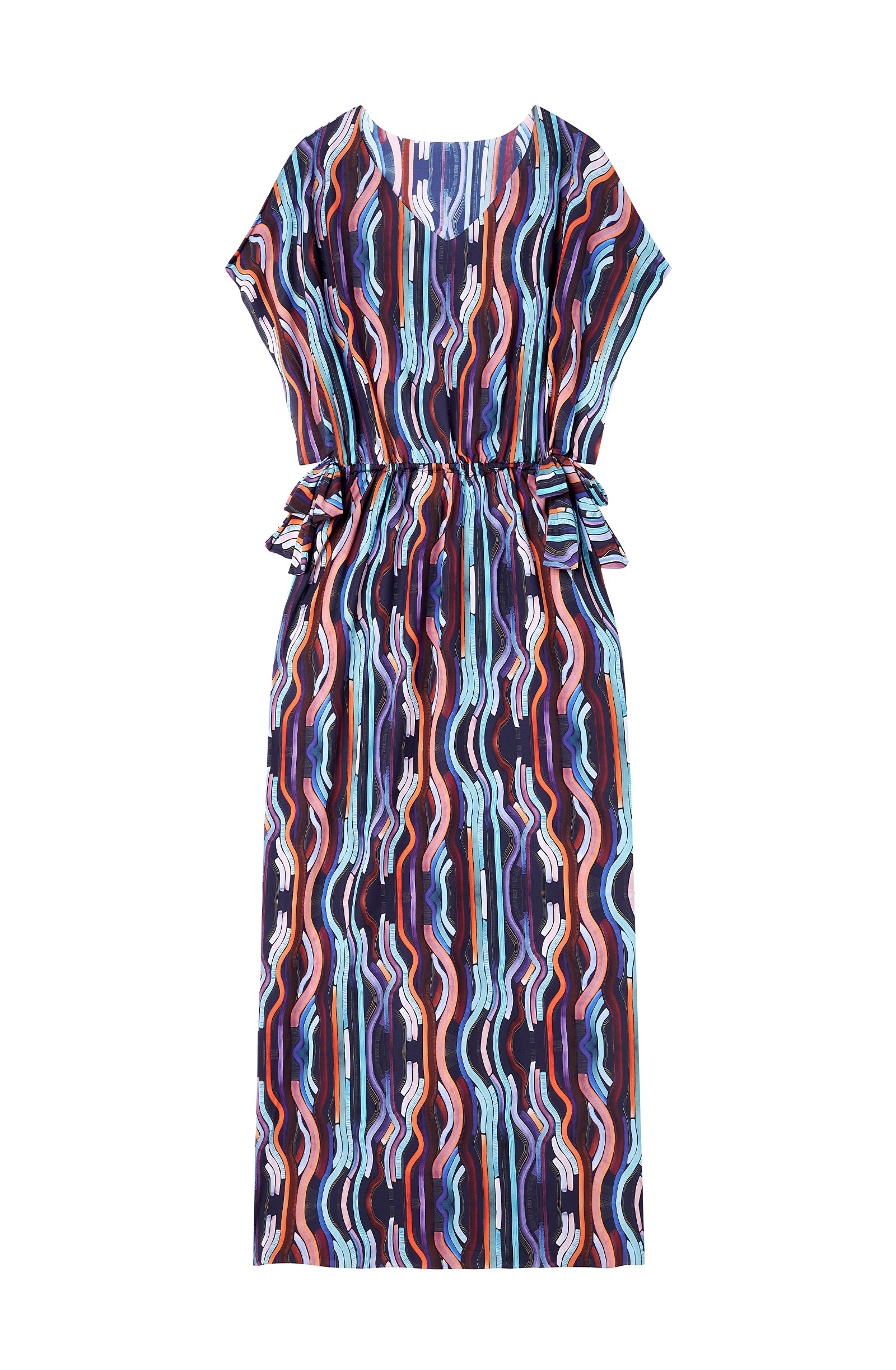 pain-de-sucre-randa-neon-robe-tunique-longue-ample-voile-fluide image 5