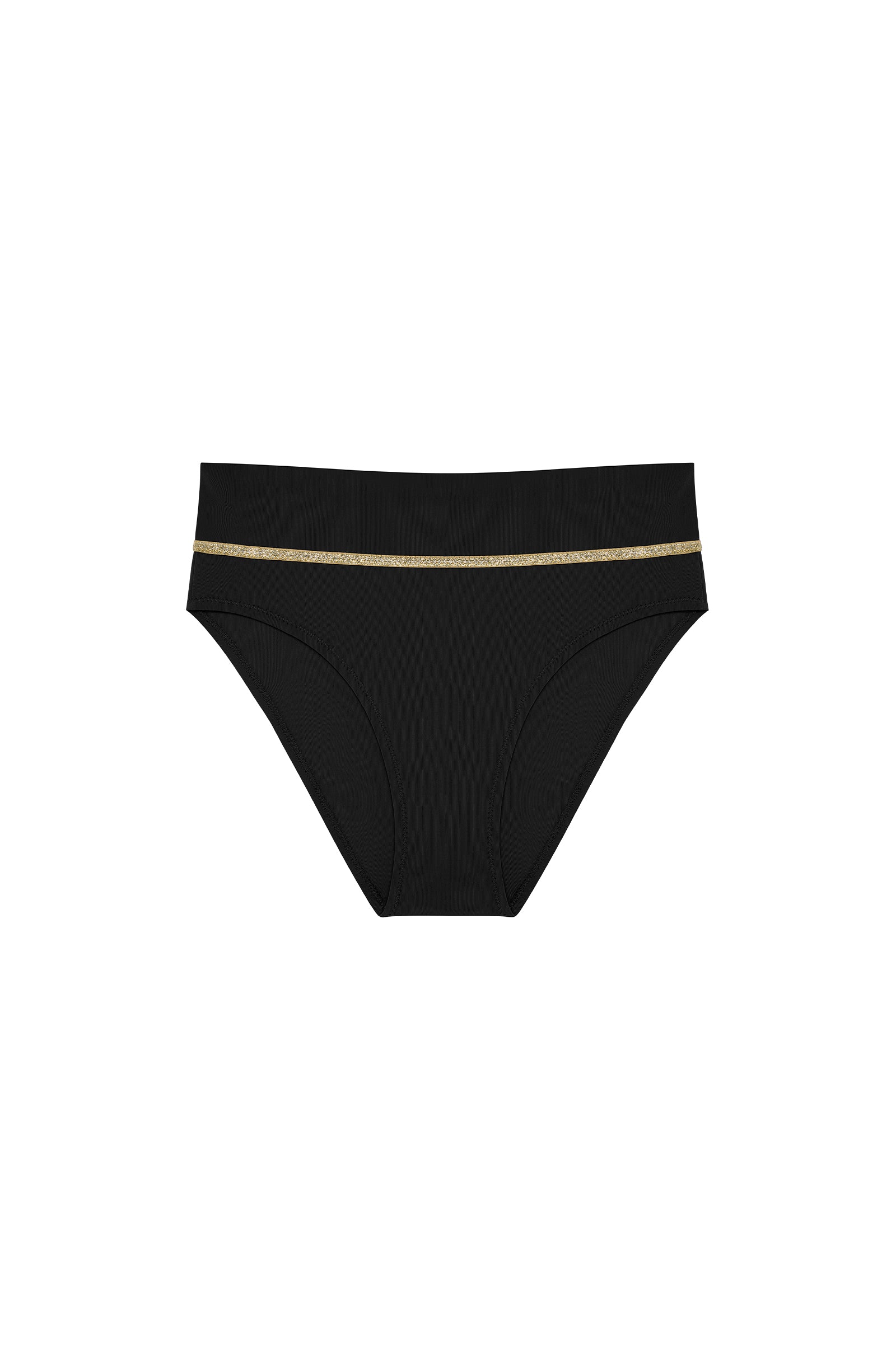 pain-de-sucre-torio-culotte-de-bain-montante-noir-liser-dor image 5