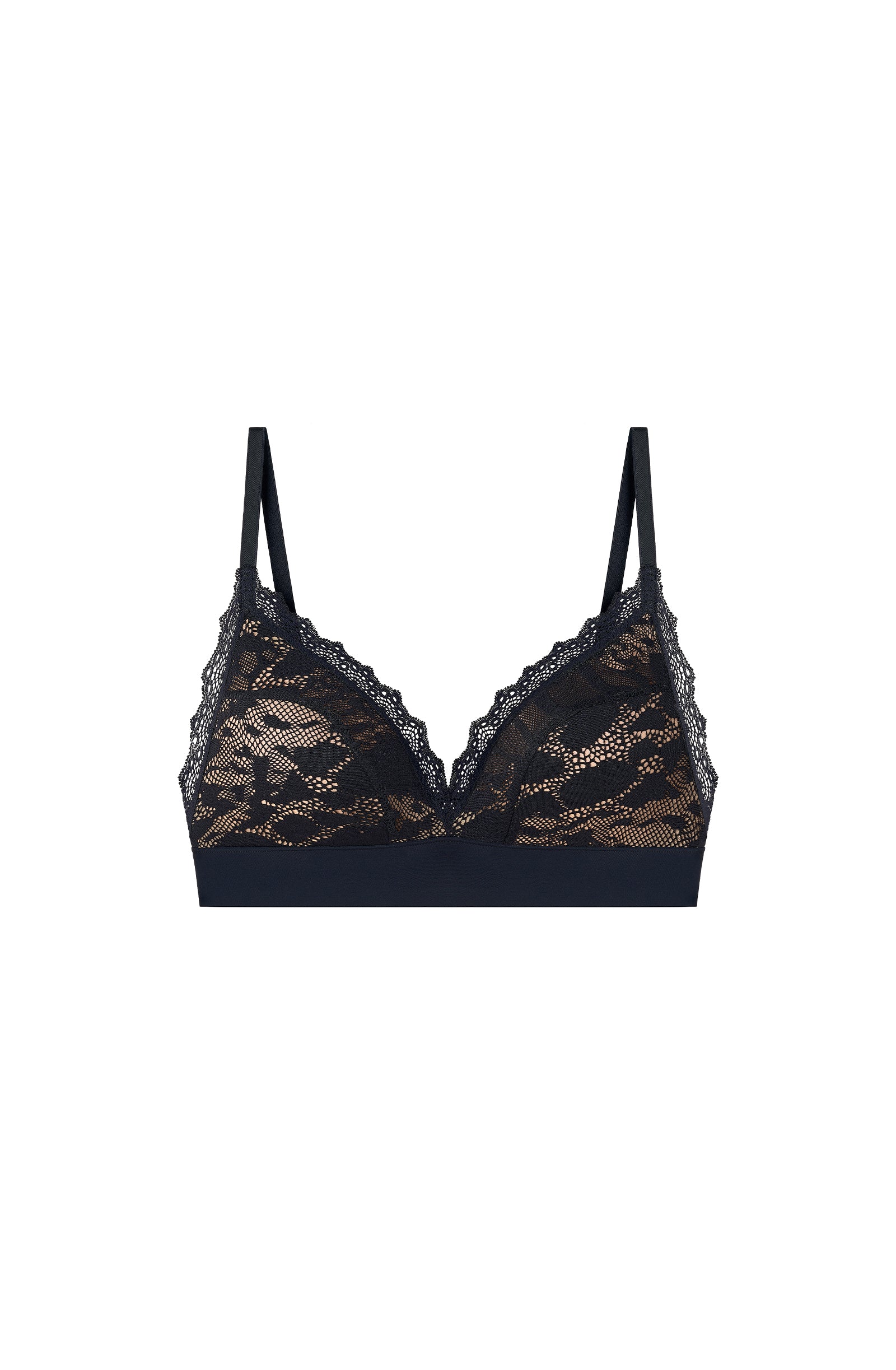 pain-de-sucre-divine-soutien-gorge-triangle-en-r-sille-de-dentelle-noire-bande-s image 5