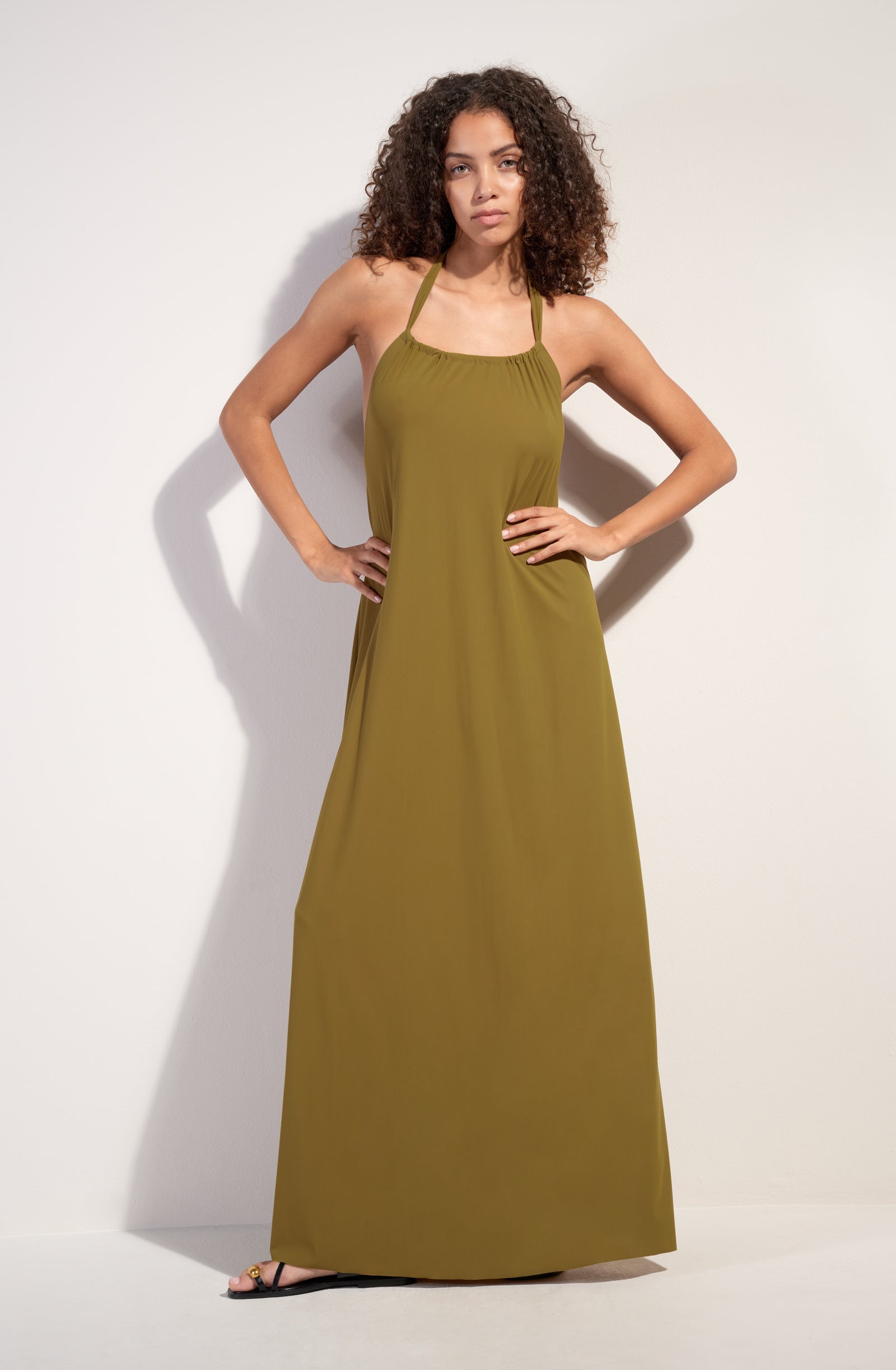 pain-de-sucre-licie-robe-longue-dos-nu-en-voile-extensible-bronze image 1