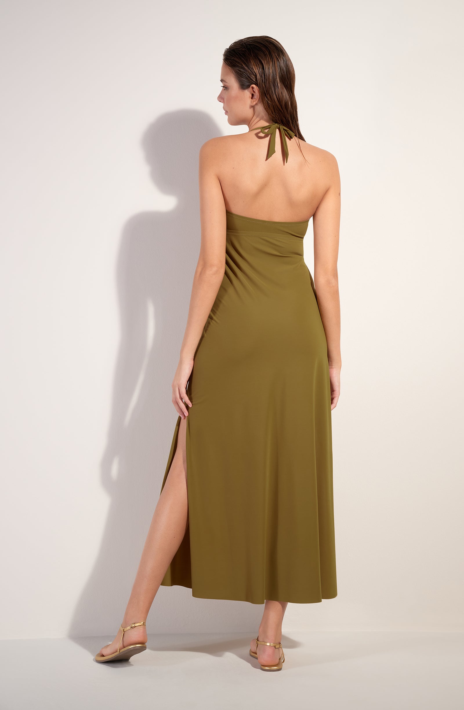 pain-de-sucre-reine-robe-longue-bustier-bronze-panth-re image 2