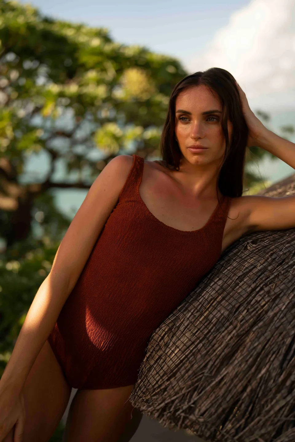 luz-collections-cameron-maillot-une-pi-ce-textur-marron-taille-unique-34-42 image 1