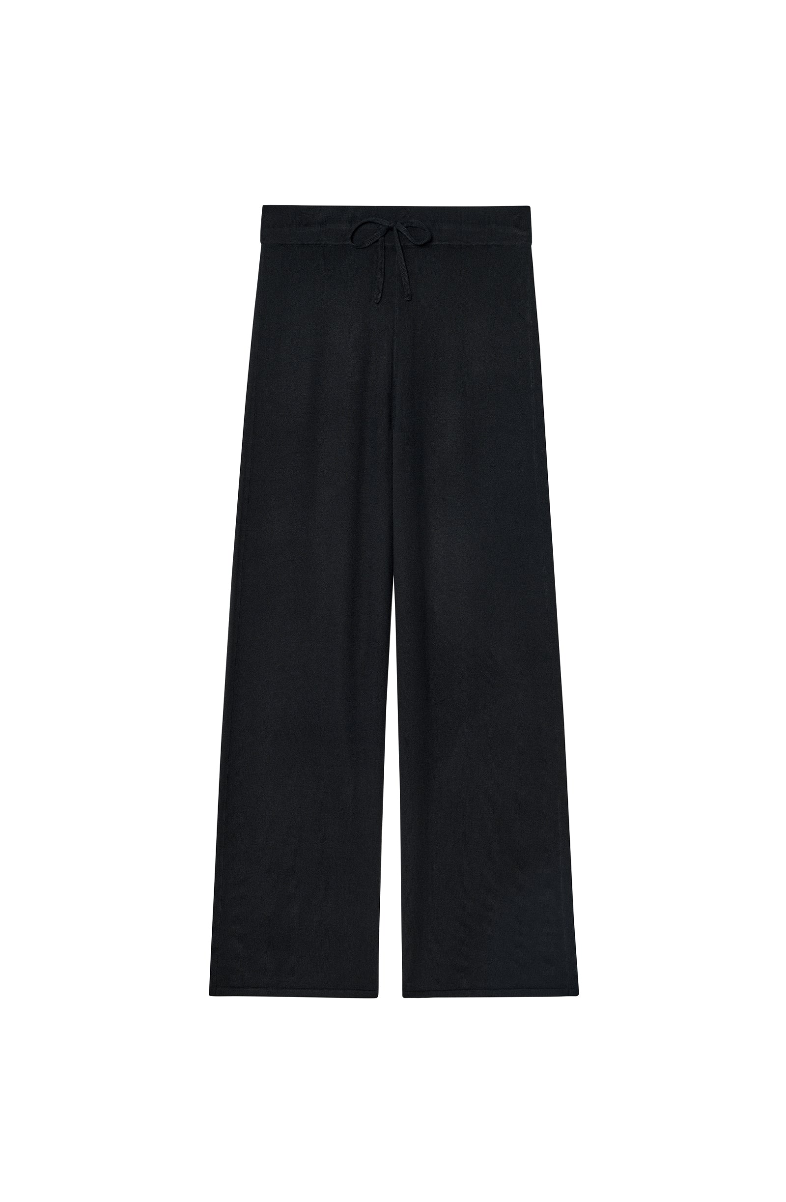 pain-de-sucre-panam-pantalon-droit-en-maille-lien-de-taille-noir image 5