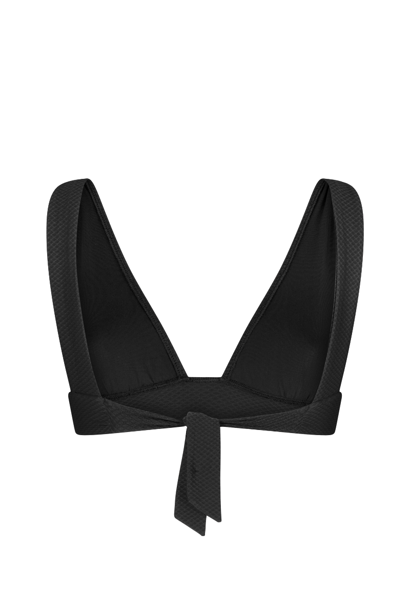 anja-paris-l-ensorcelant-noir-haut-foulard-plongeant-jacquard image 3