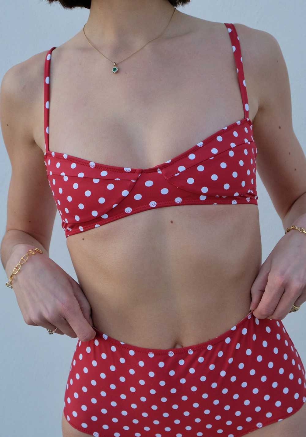 luz-collections-amalfi-haut-de-maillot-de-bain-balconnet-deux-pi-ces-rouge-pois- image 3