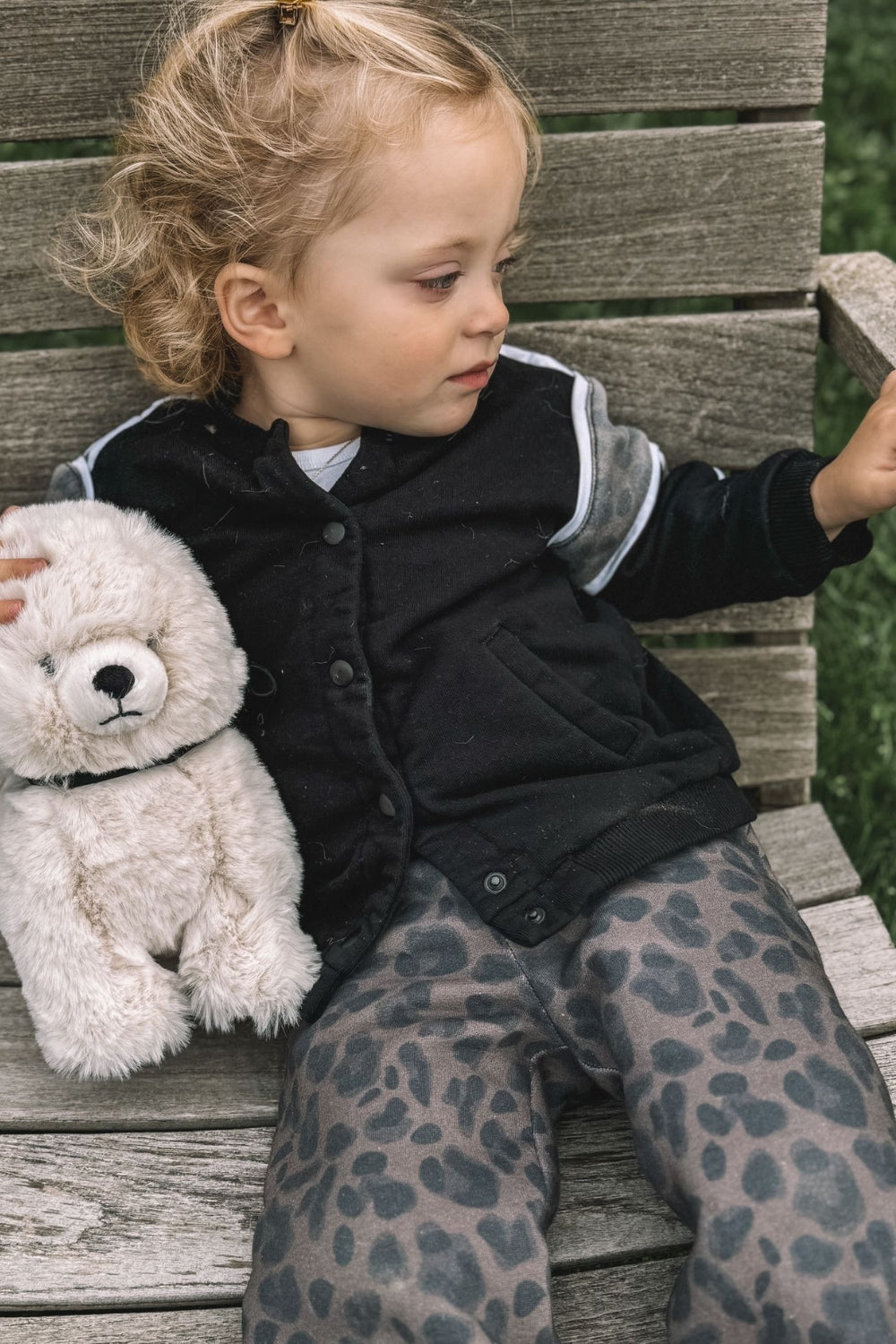 luz-collections-jogging-kelly-enfant-pantalon-de-jogging-l-opard-marron-en-coton image 2