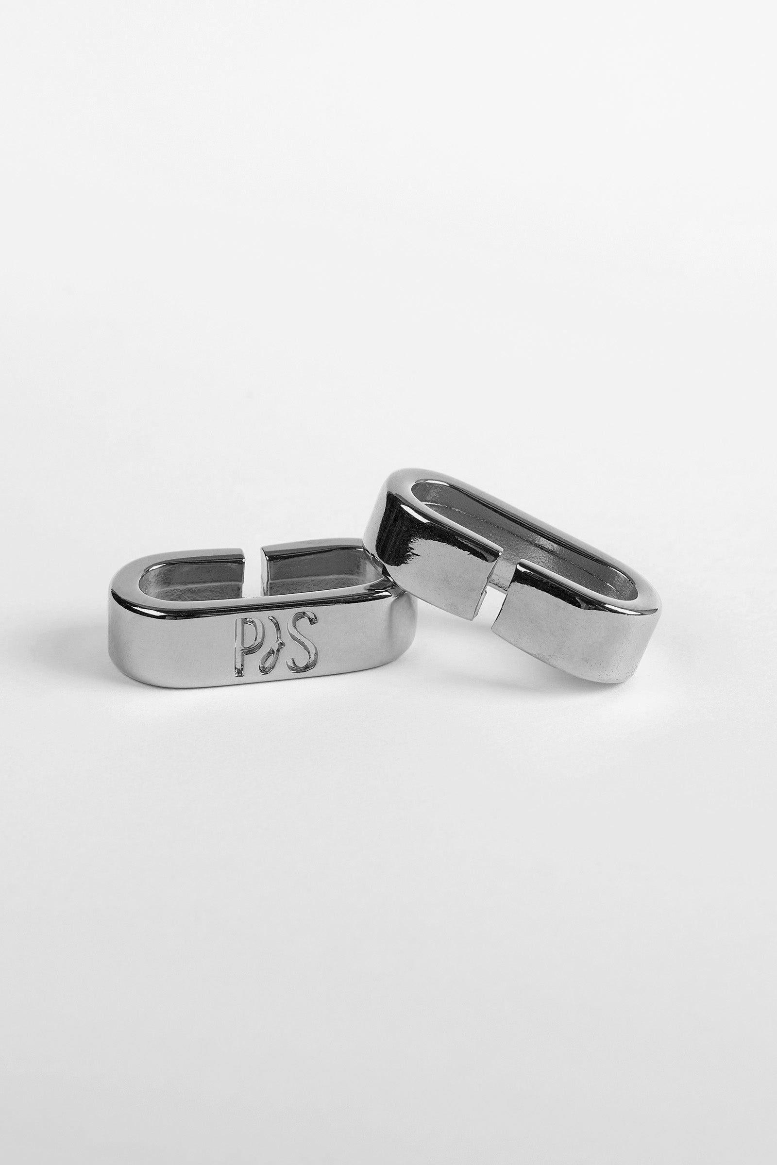 pain-de-sucre-anello-ouvert-bagues-de-remplacement-argent image 1