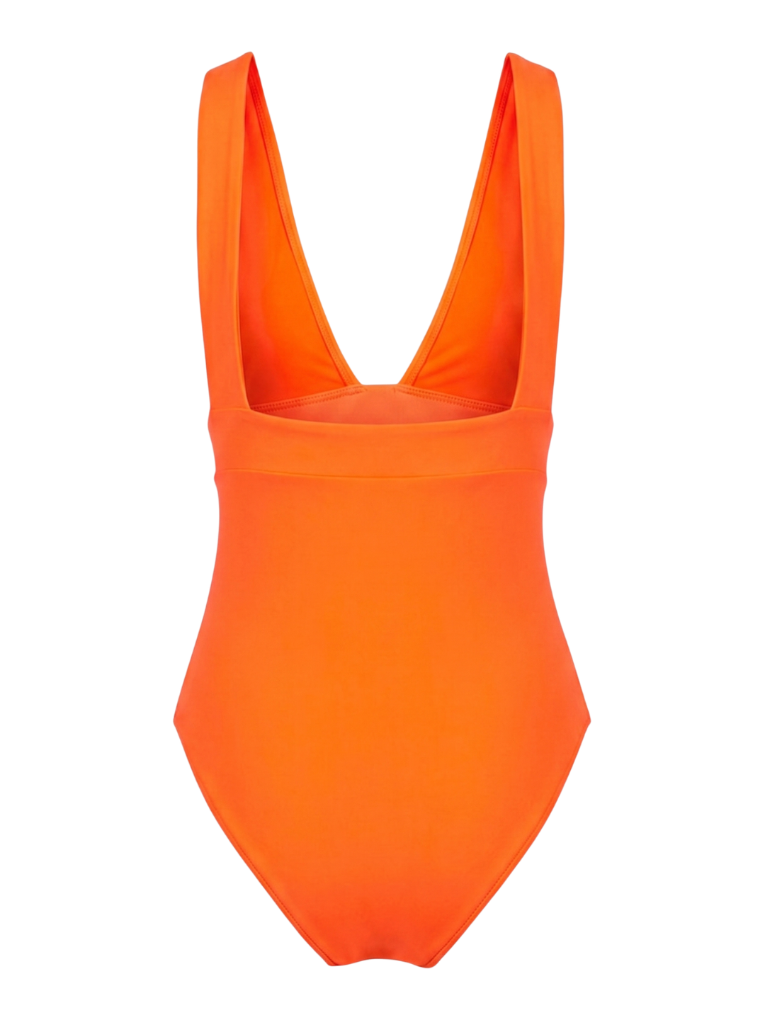 anja-paris-le-plongeant-orange-fluo-maillot-de-bain-une-pi-ce-d-collet-plongeant image 3