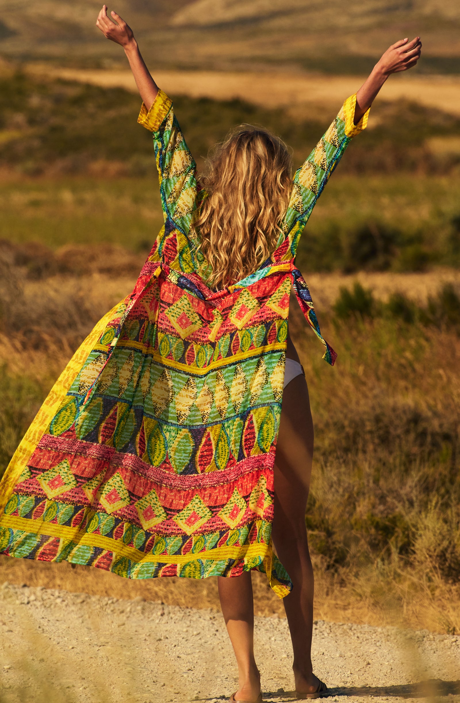 pain-de-sucre-vany-kimono-longue-chemise-en-voile-imprim-holi image 4