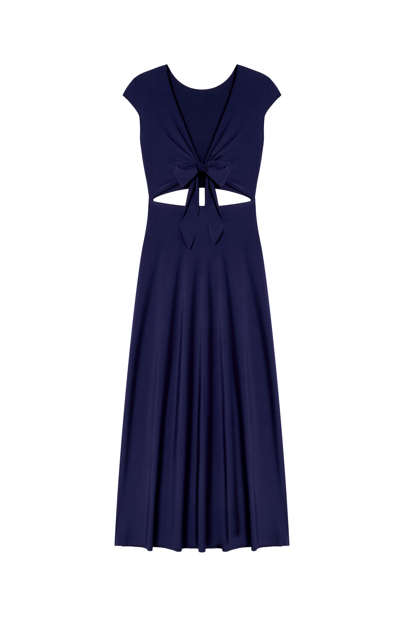 pain-de-sucre-lil-robe-longue-fluide-multi-positions-navy image 7