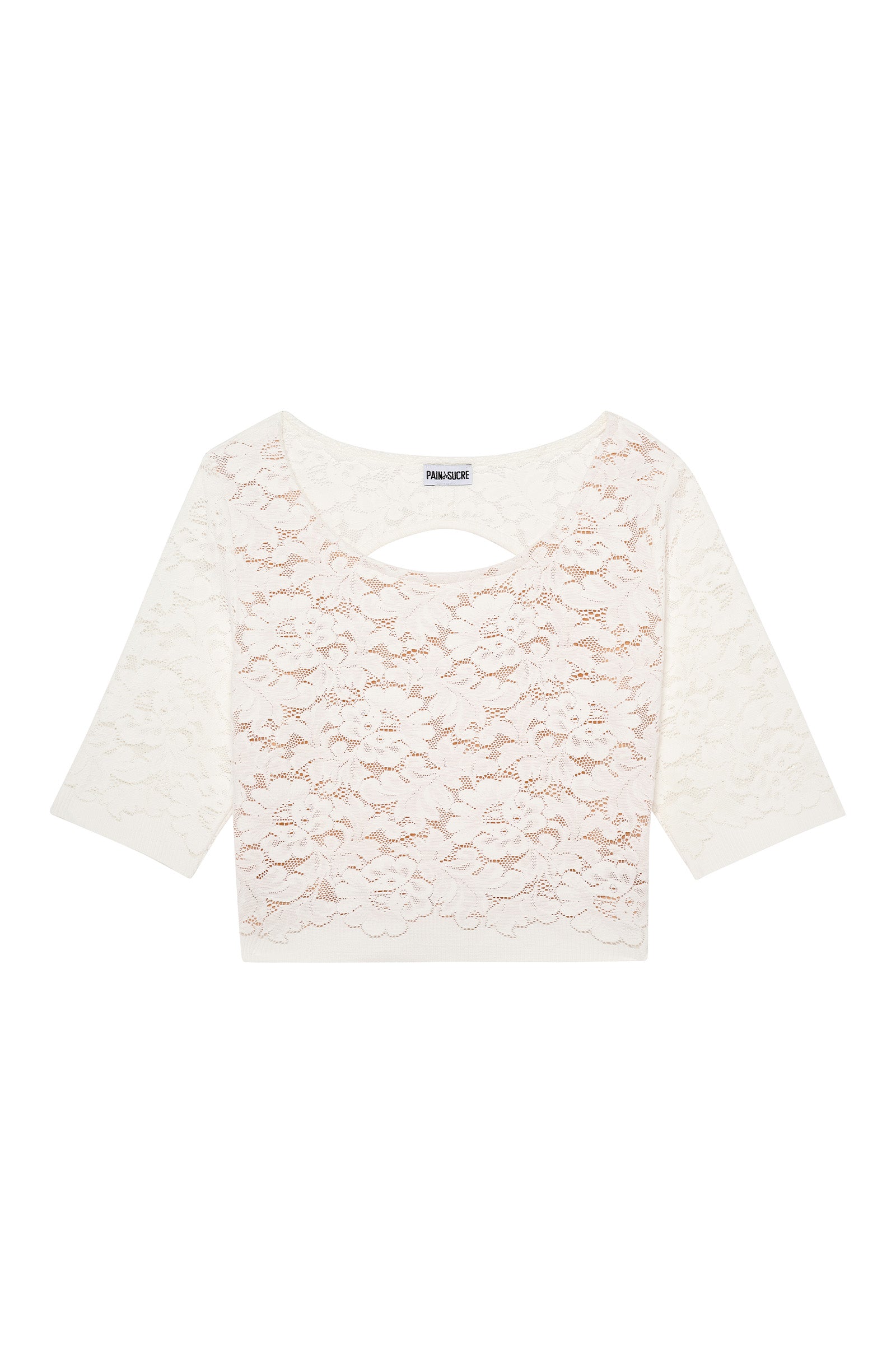pain-de-sucre-kalliope-crop-top-en-r-sille-de-dentelle-stretch-dos-nu-nou-blanc- image 7