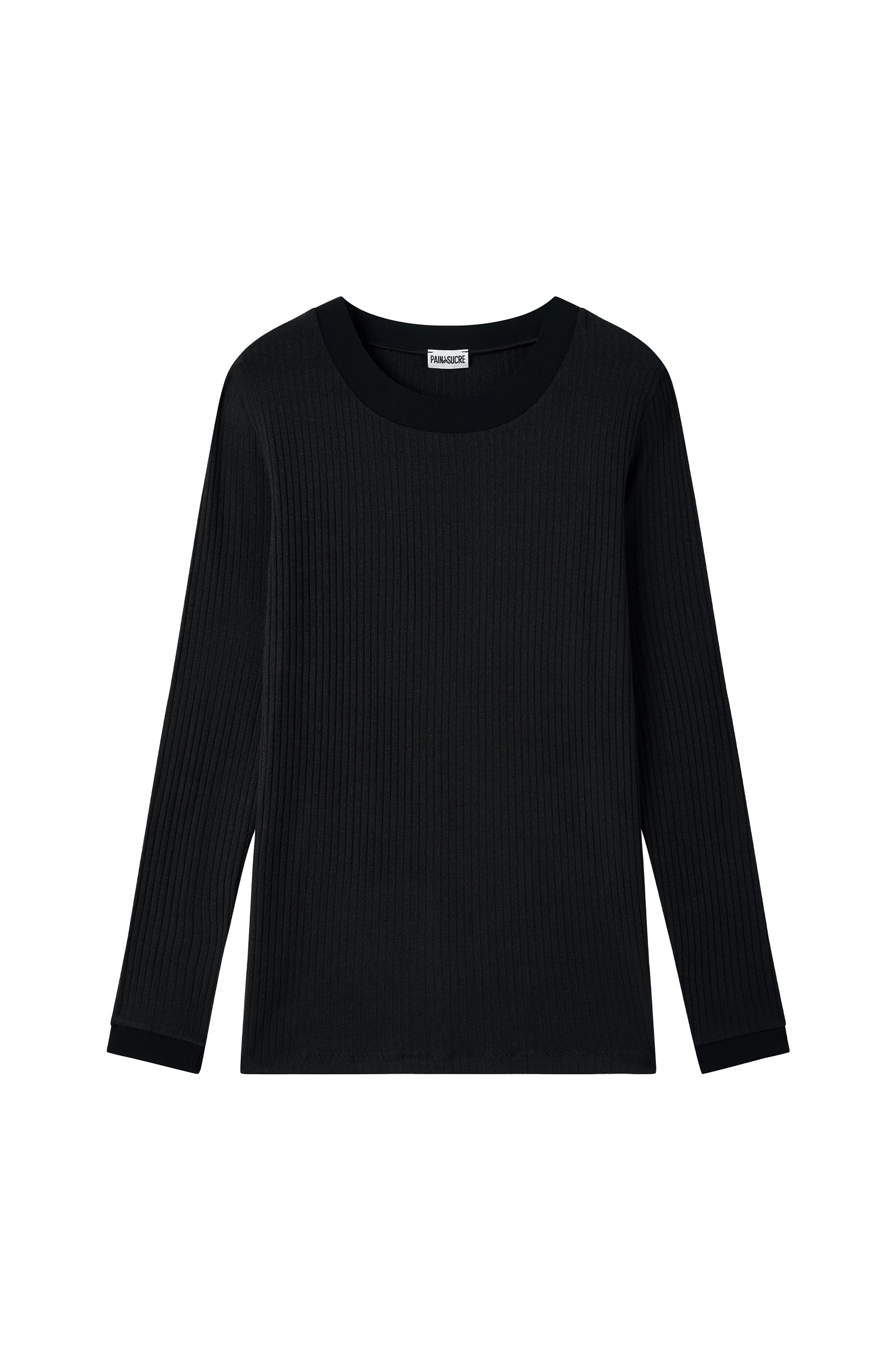 pain-de-sucre-tiana-tricot-manches-longues-bodywear-noir image 5