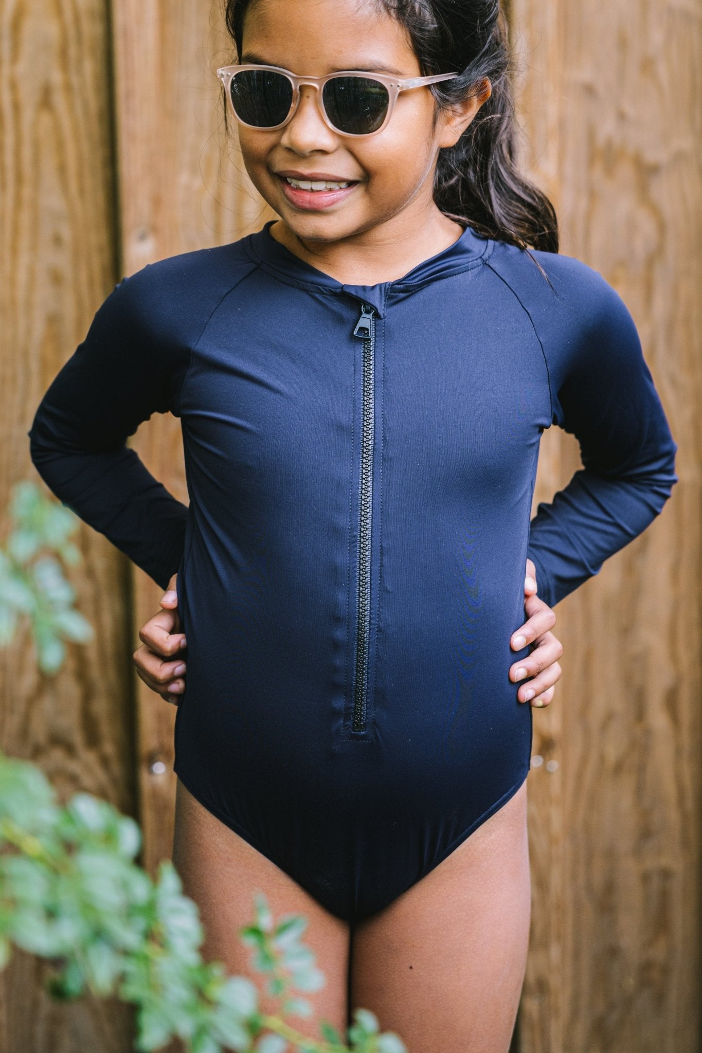 les-ultraviolettes-mini-milos-bleu-marine-maillot-de-bain-anti-uv-manches-longue image 2
