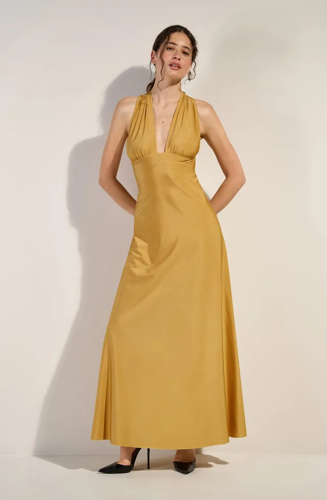 pain-de-sucre-reena-robe-longue-vas-e-beachwear-gold image 1