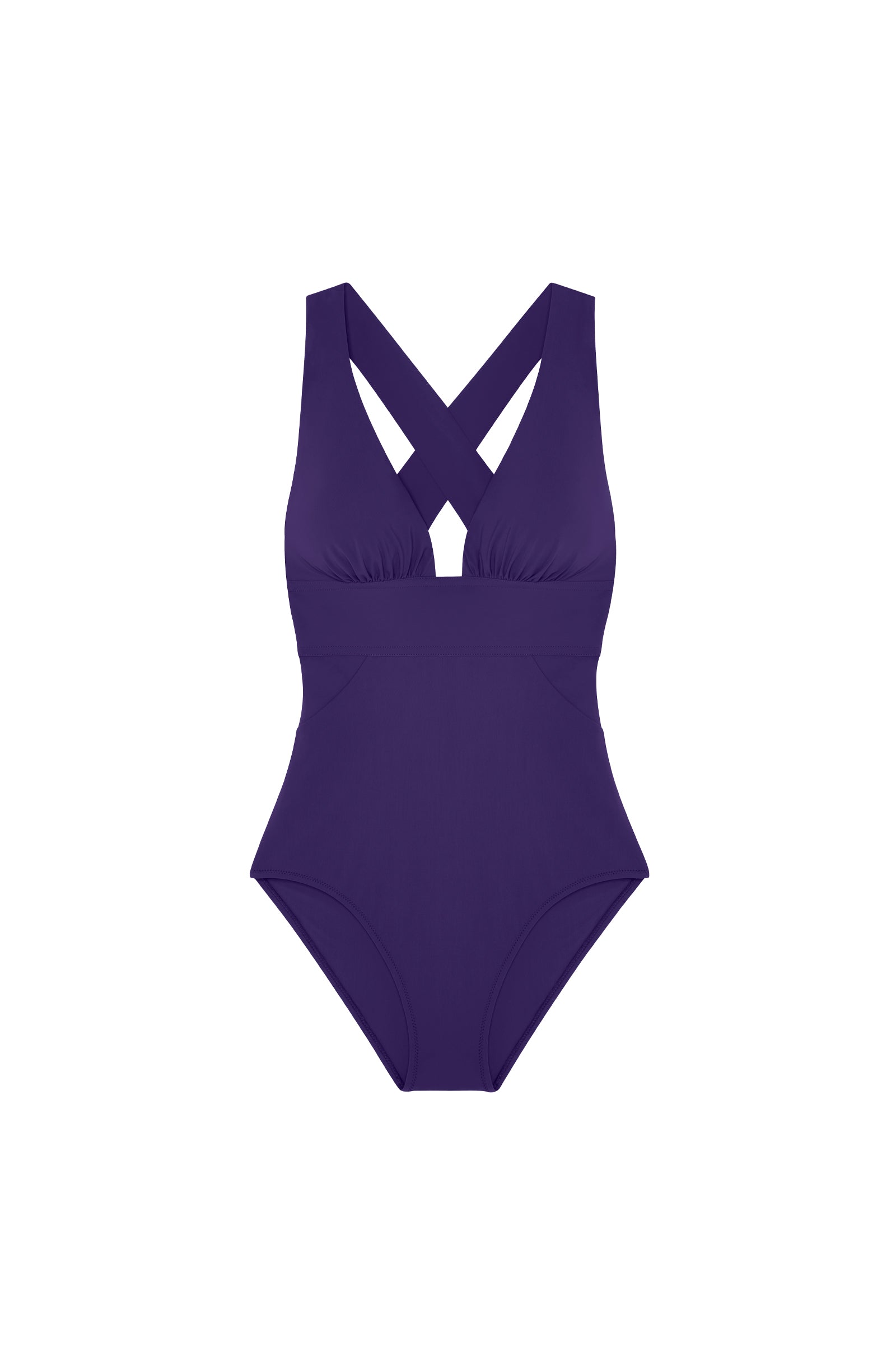 pain-de-sucre-capri-maillot-de-bain-une-pi-ce-nageur-violet-bonded-dos-crois image 7