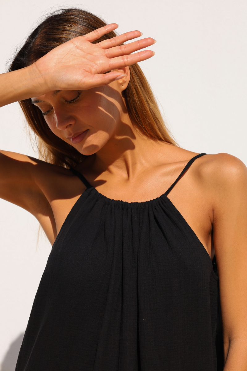 anja-paris-la-robe-noir-gaze-de-coton image 5