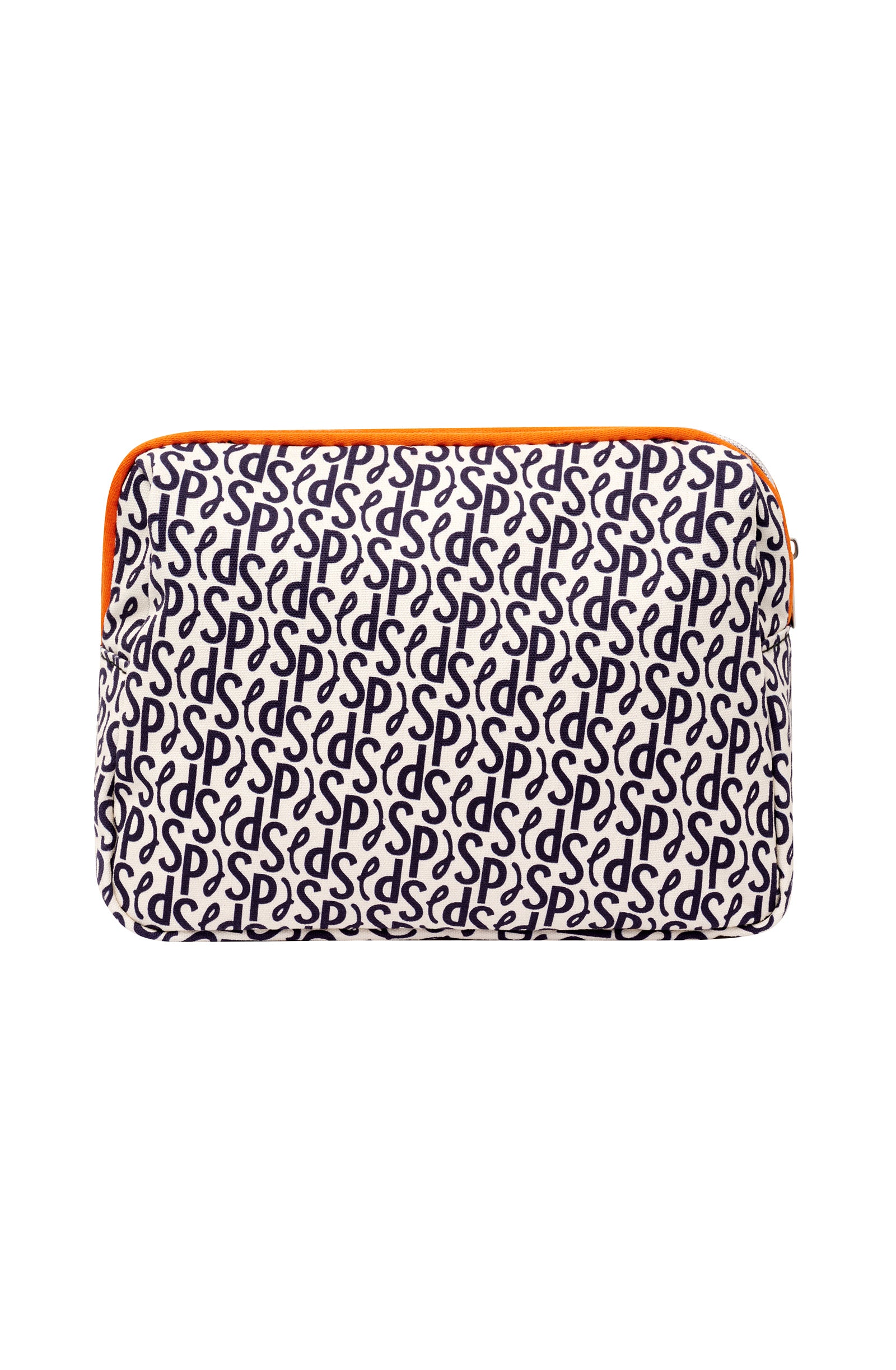 pain-de-sucre-trousse-signature-pochette-imprim-signature-en-coton-18-x-13-5-x-7 image 2