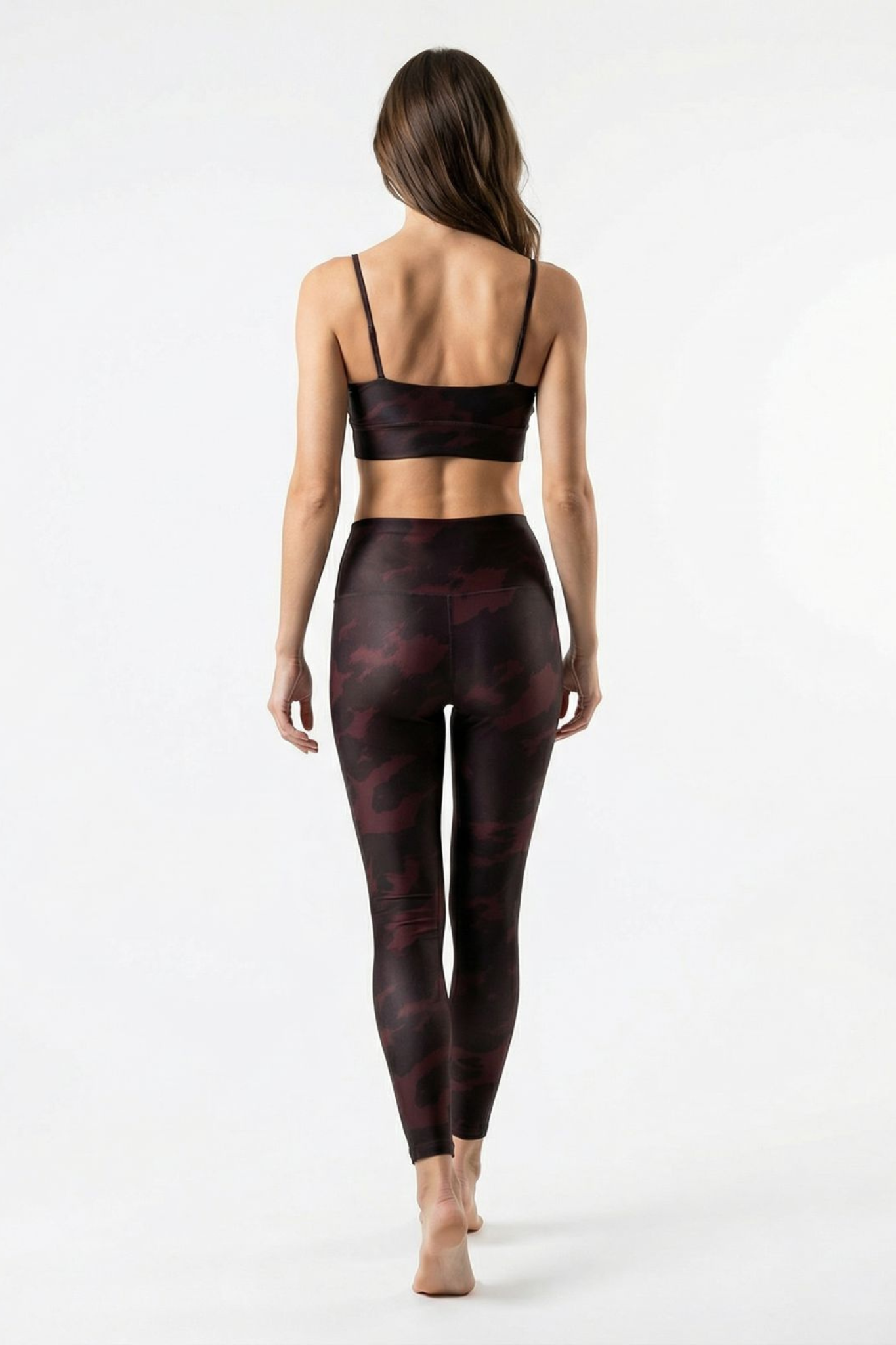 luz-collections-legging-amandine-motif-animalier-panth-re-bordeaux-taille-haute- image 6