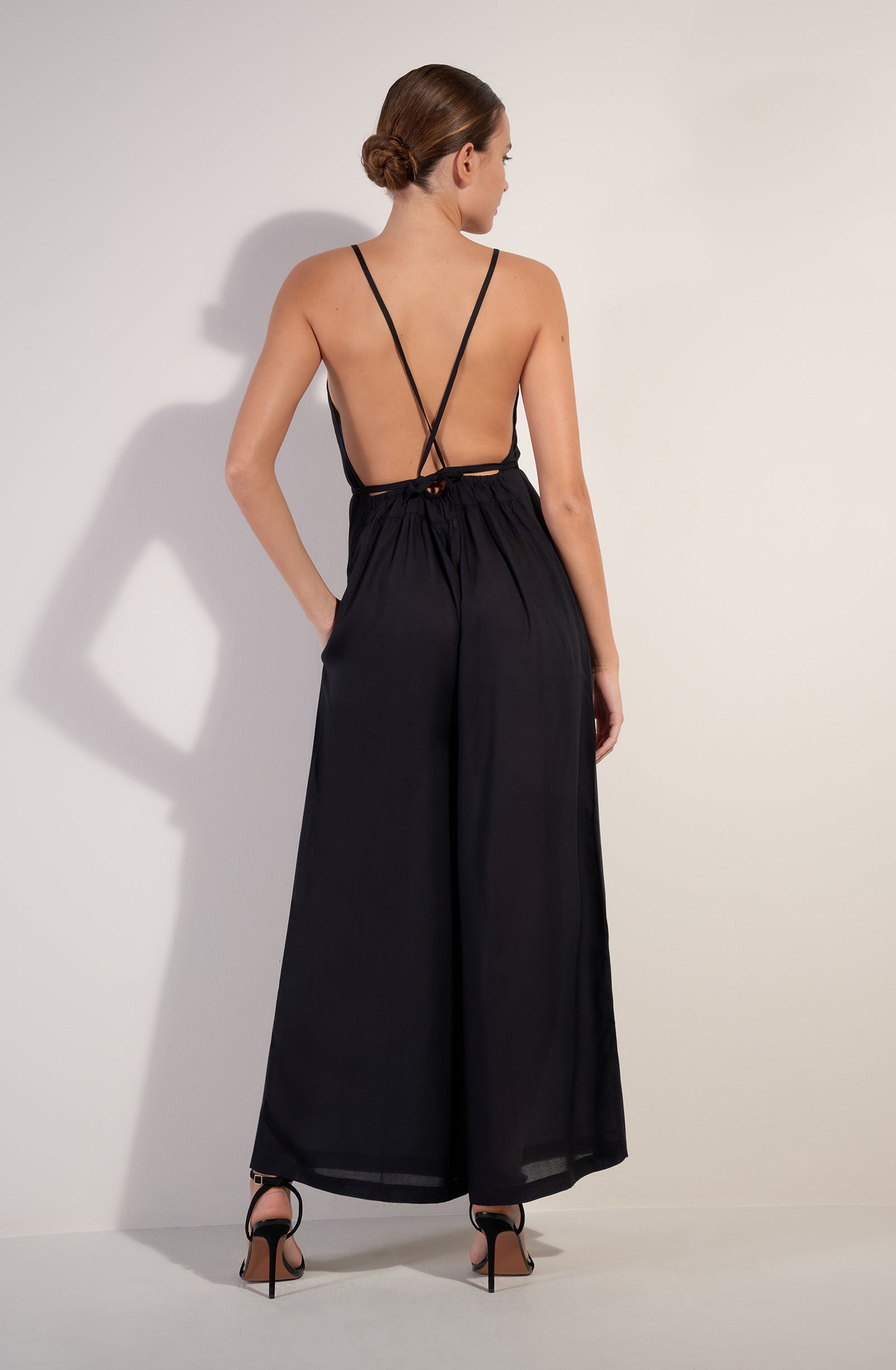 pain-de-sucre-vera-combinaison-pantalon-large-en-modal-noir image 2