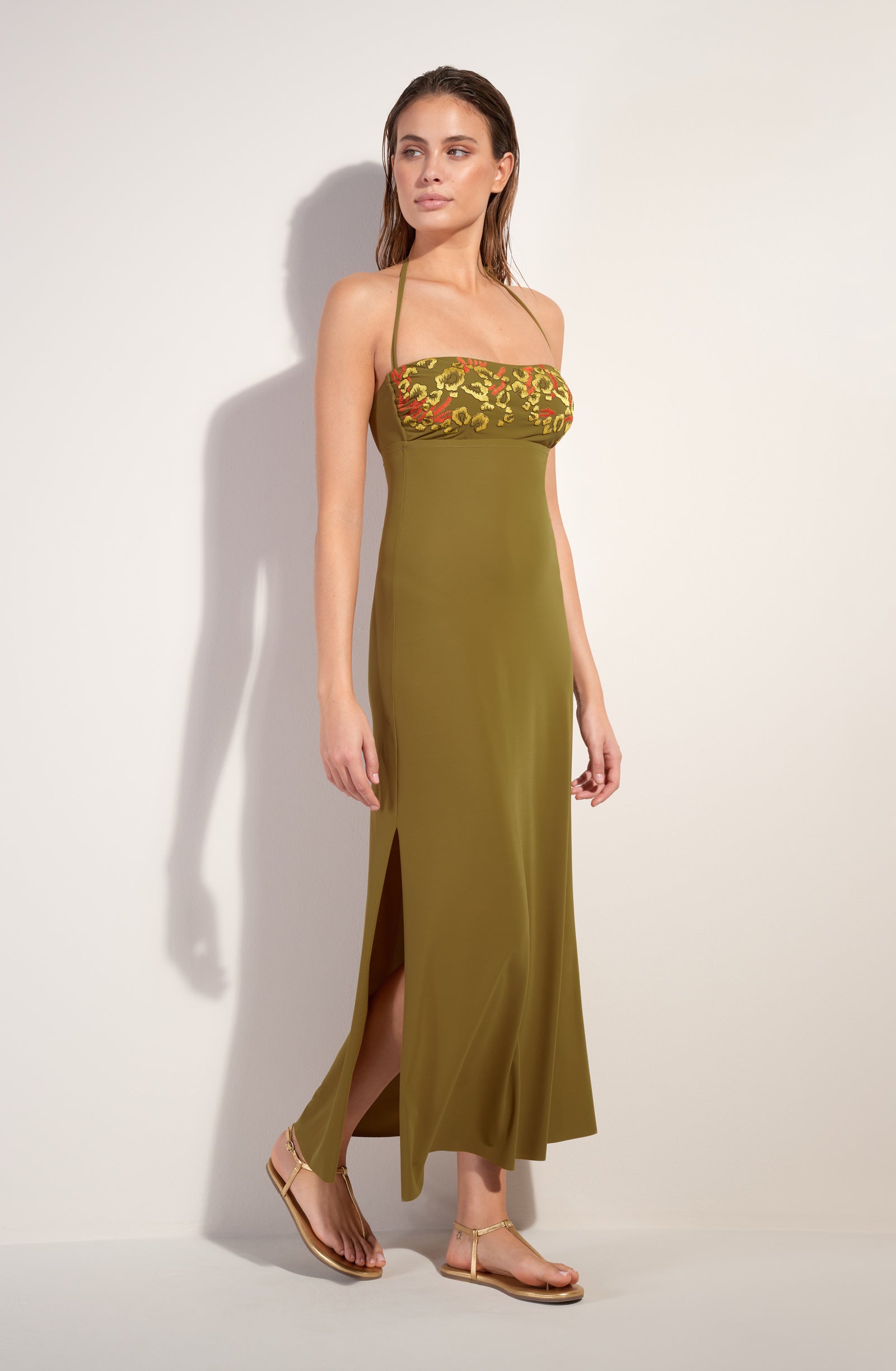 pain-de-sucre-reine-robe-longue-bustier-bronze-panth-re image 3