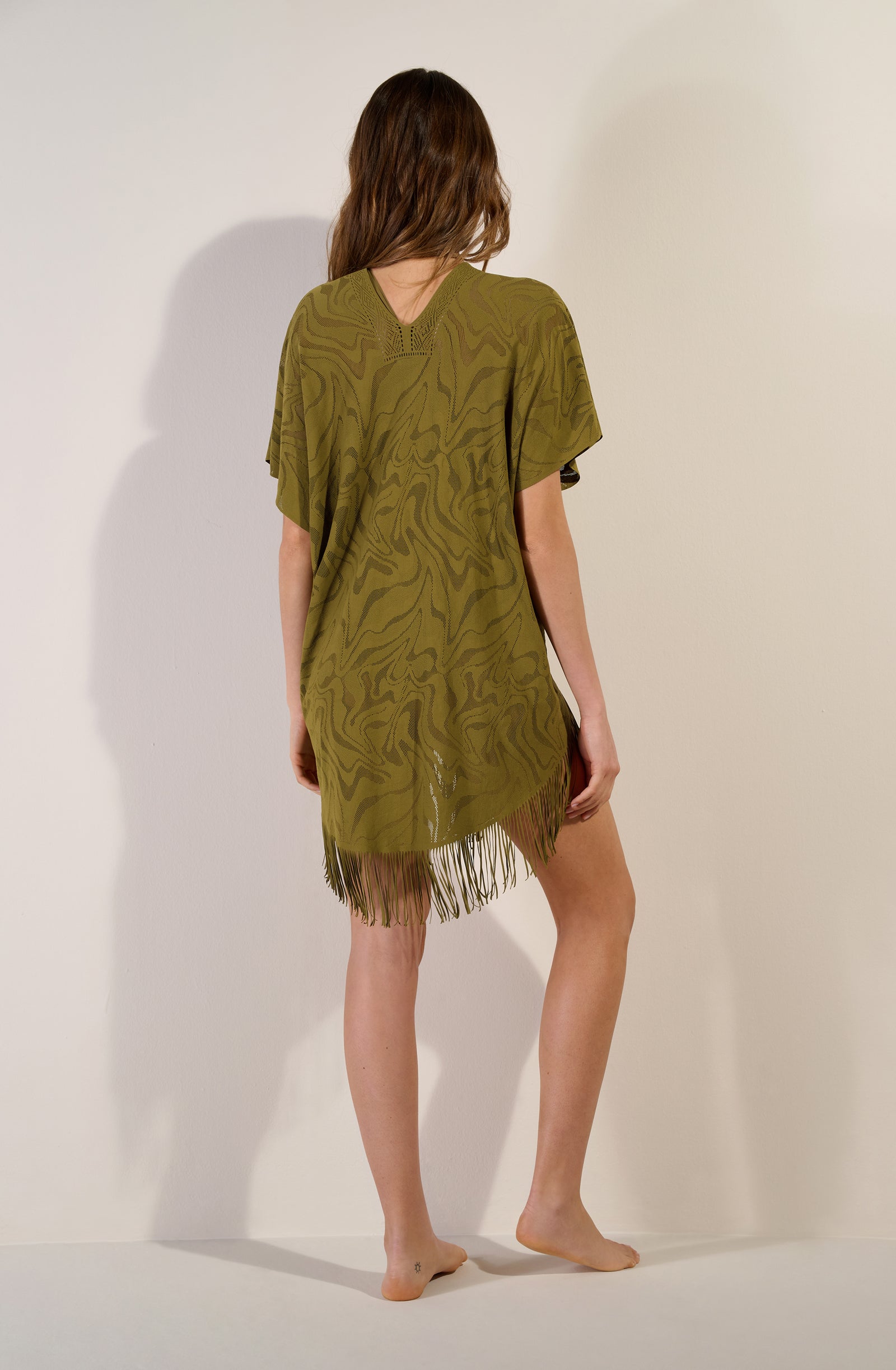 pain-de-sucre-pery-bronze-tunique-poncho-dentelle-franges image 2