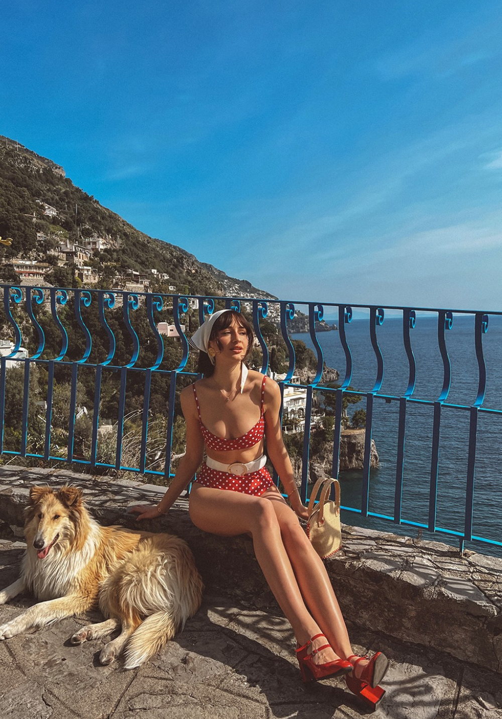 luz-collections-amalfi-haut-de-maillot-de-bain-balconnet-deux-pi-ces-rouge-pois- image 6