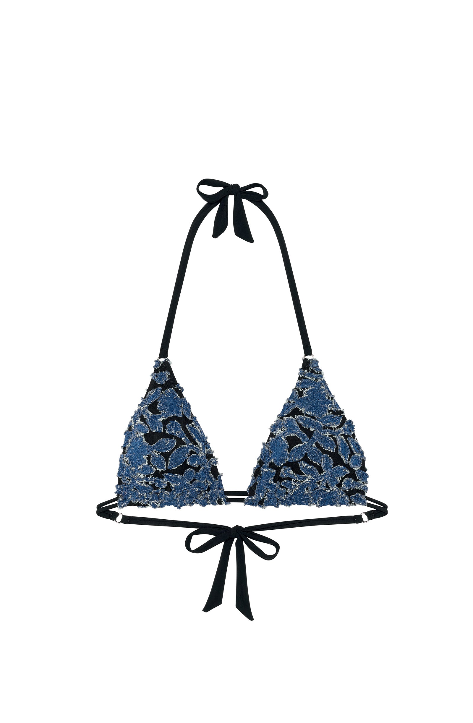 pain-de-sucre-hawa-haut-de-maillot-triangle-coulissant-fleurs-jean-noir image 7