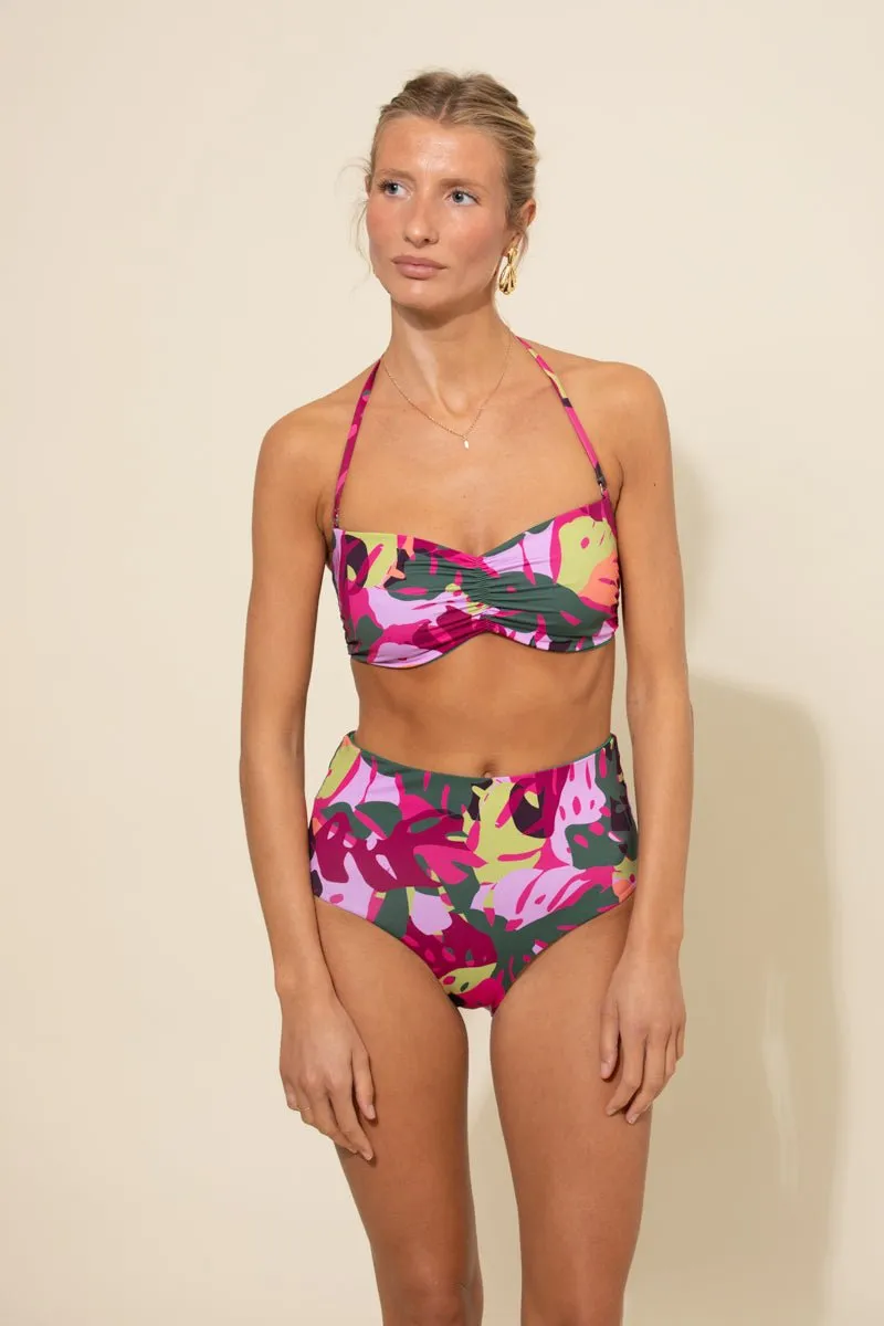 les-ultraviolettes-helsinki-happy-jungle-haut-bandeau-anti-uv-bretelles-amovible image 1