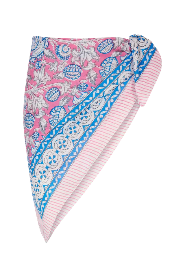anja-paris-le-par-o-imprim-bleu-sur-rose-beachwear image 1