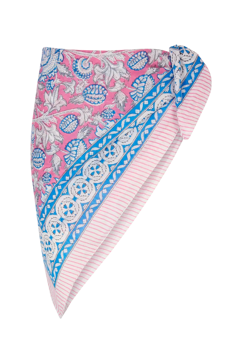 anja-paris-le-par-o-imprim-bleu-sur-rose-beachwear image 1