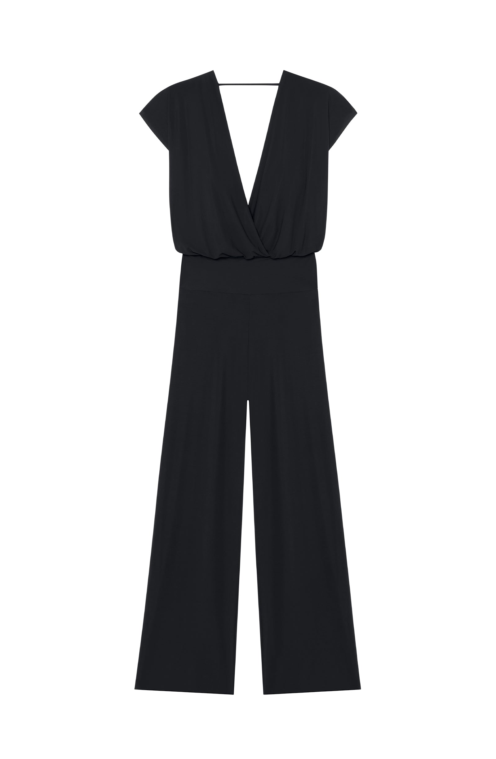 pain-de-sucre-codou-combinaison-beachwear-voile-l-ger-noir image 4