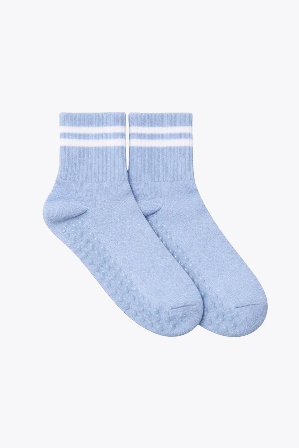 luz-collections-chaussettes-anti-d-rapantes-hautes-bleu-ciel-ray-es image 1