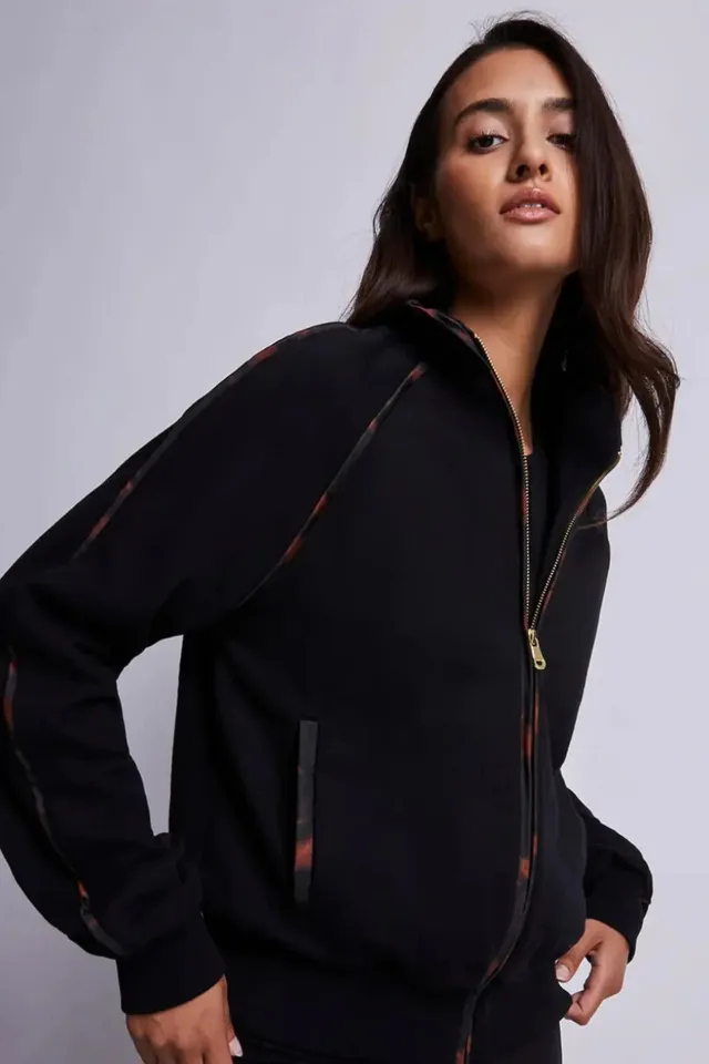 luz-collections-x-aubade-sweat-zipp-hot-motion-noir image 1