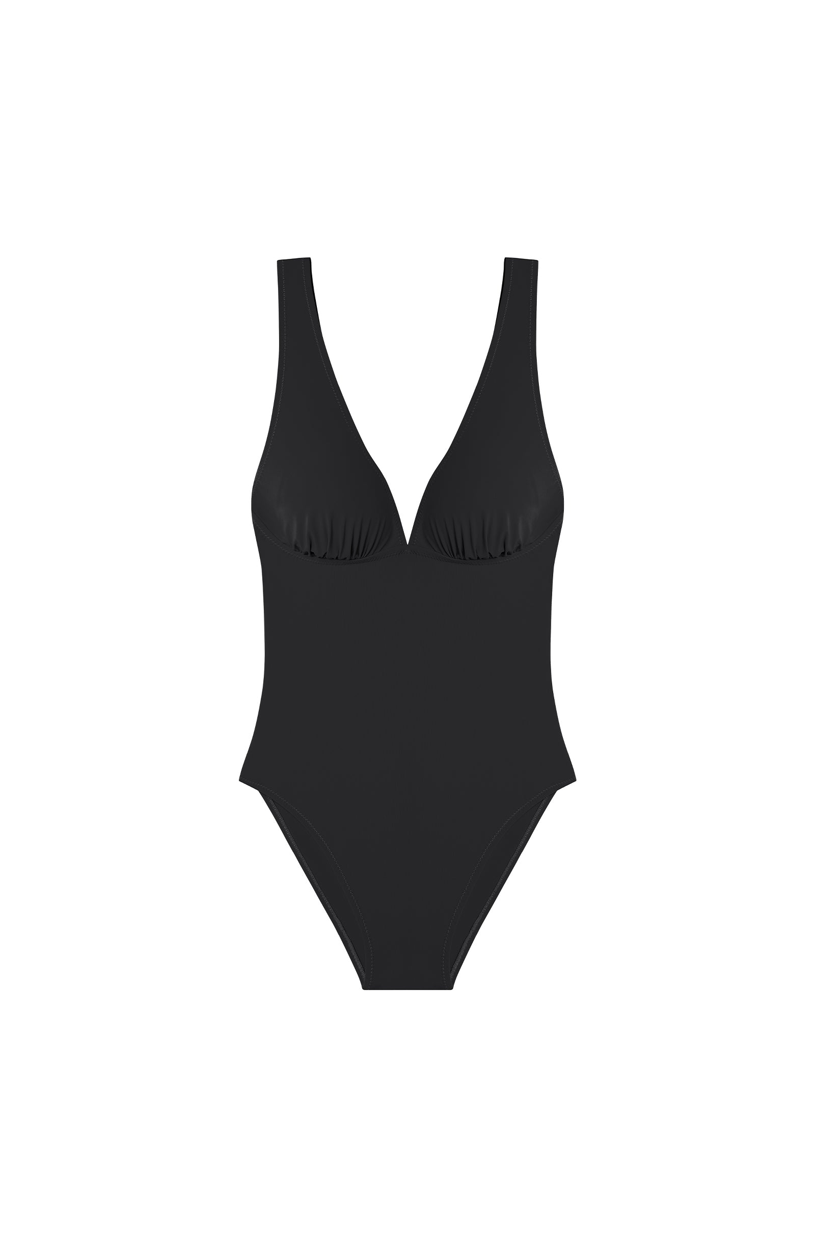 pain-de-sucre-ares-maillot-de-bain-1-pi-ce-nageur-noir-d-collet-v image 5