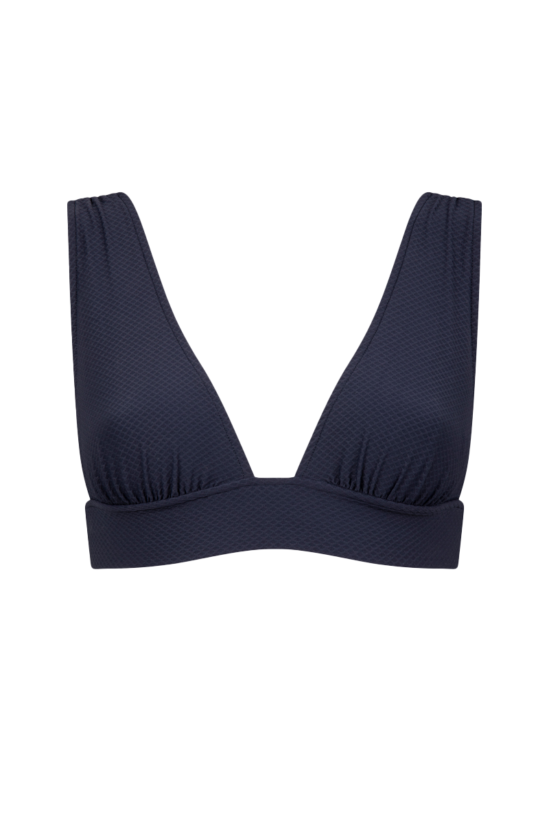 anja-paris-l-ensorcelant-haut-foulard-de-maillot-de-bain-navy image 2