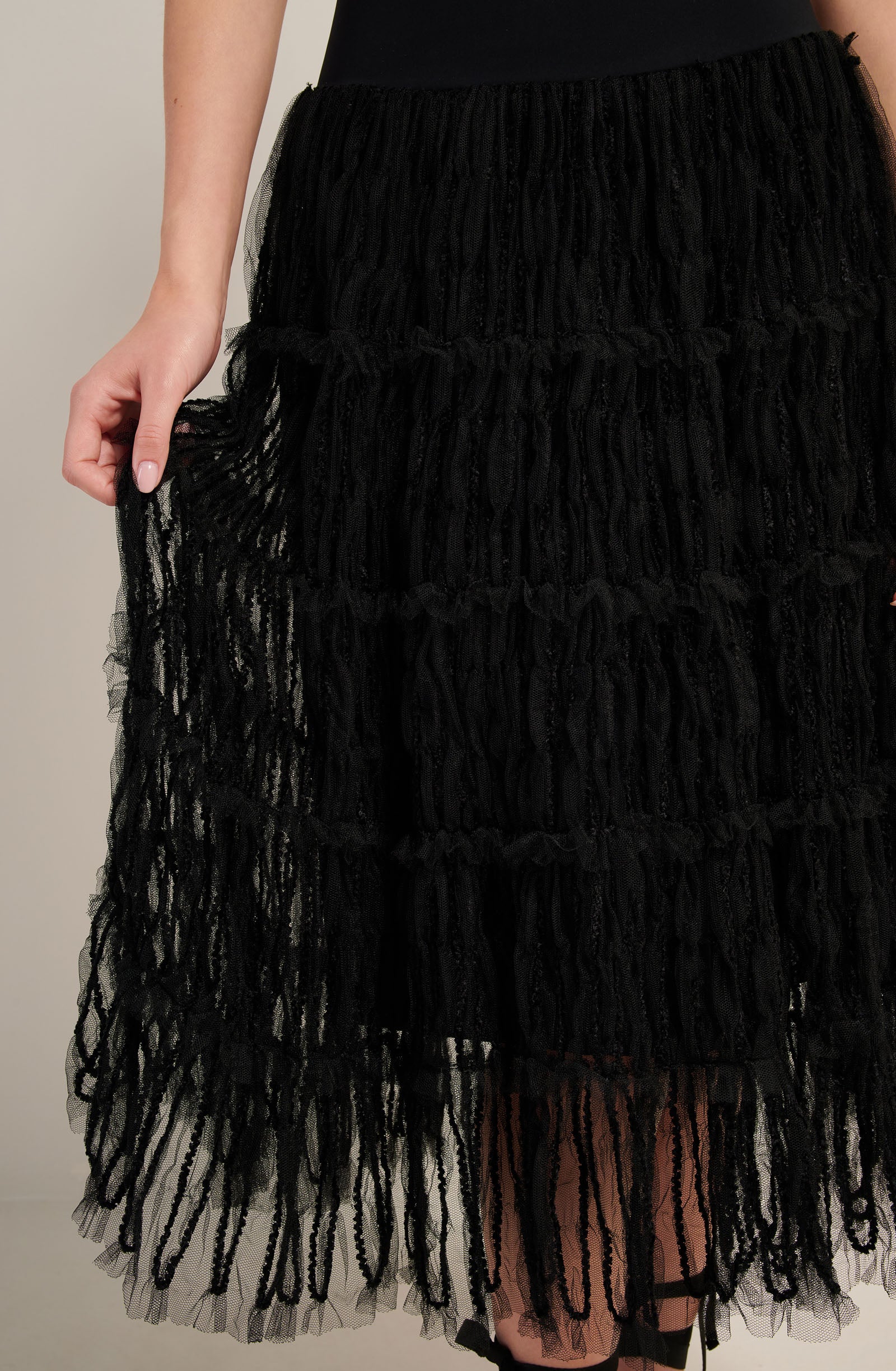 pain-de-sucre-julicia-jupe-jupon-en-tulle-noir image 7