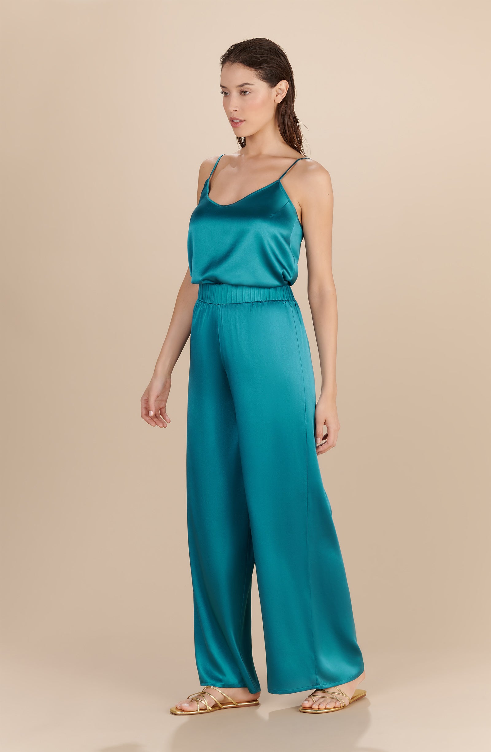 pain-de-sucre-tom-pantalon-large-en-soie-stretch-taille-fronc-e-persan image 5