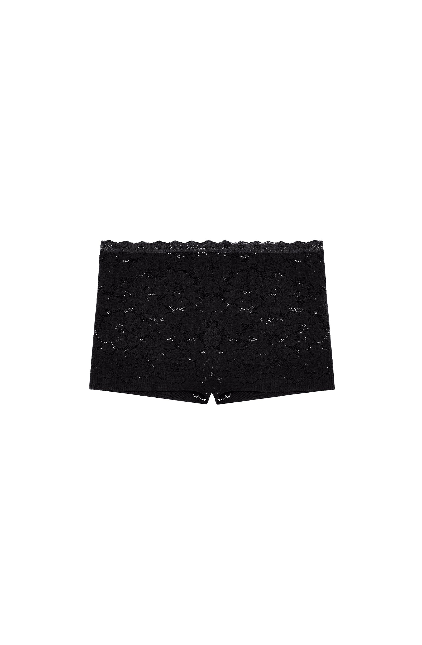 pain-de-sucre-bobby-shorty-dentelle-taille-haute-noir image 5