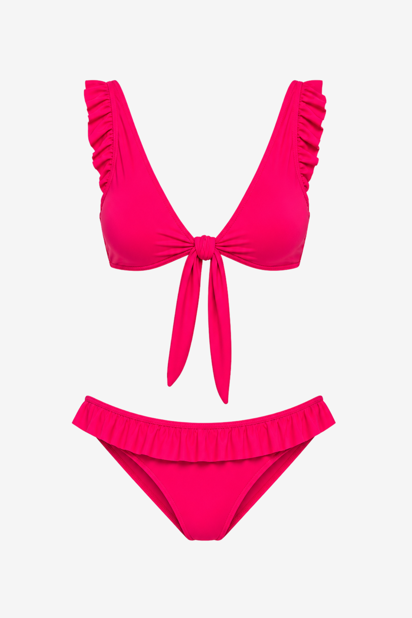 luz-collections-melissandre-bas-de-bikini-taille-basse-volant-rose-fond-doubl-up image 5