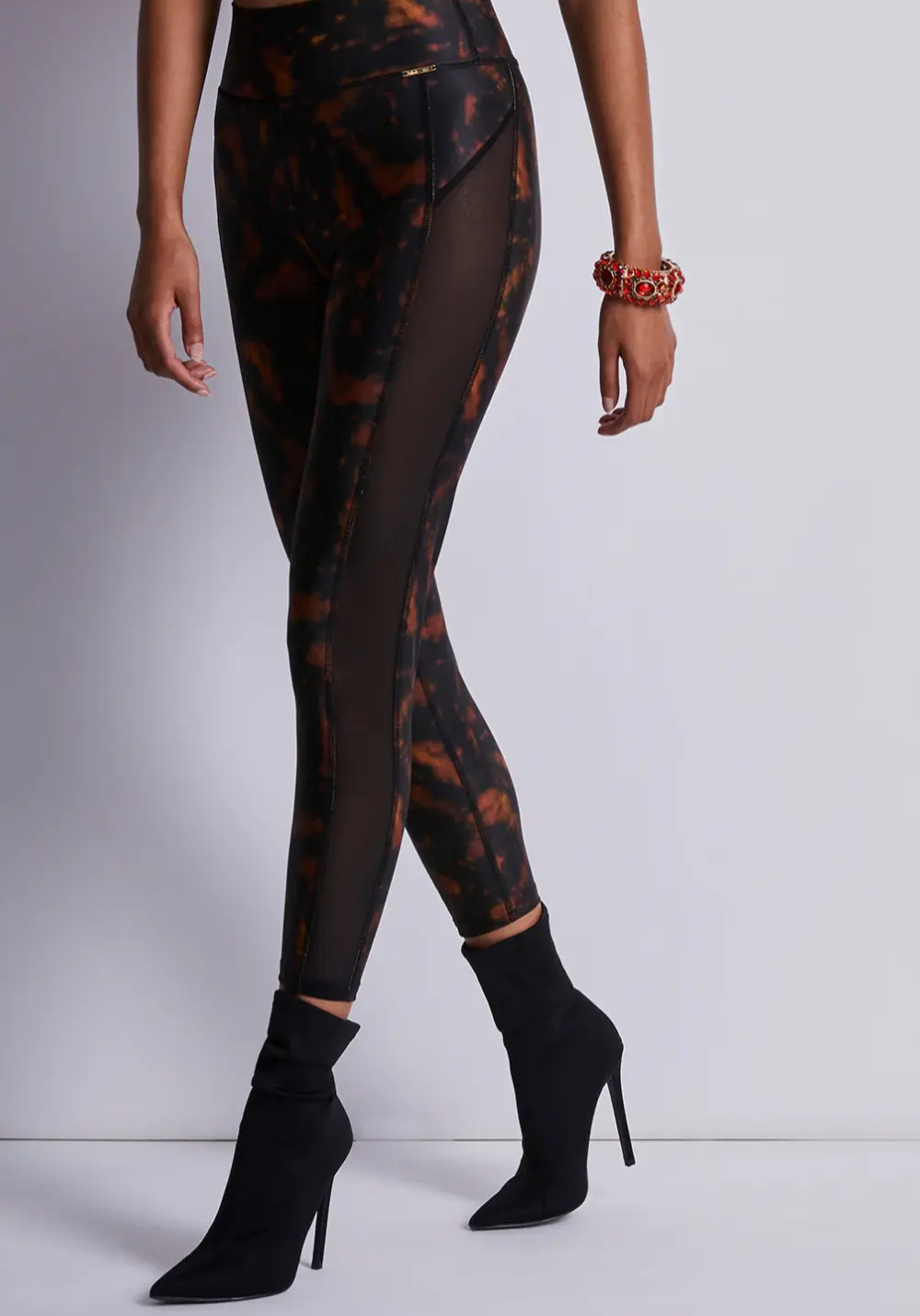 luz-x-aubade-legging-amber-jungle-7-8-imprim-all-over-taille-haute-maille-recycl image 2