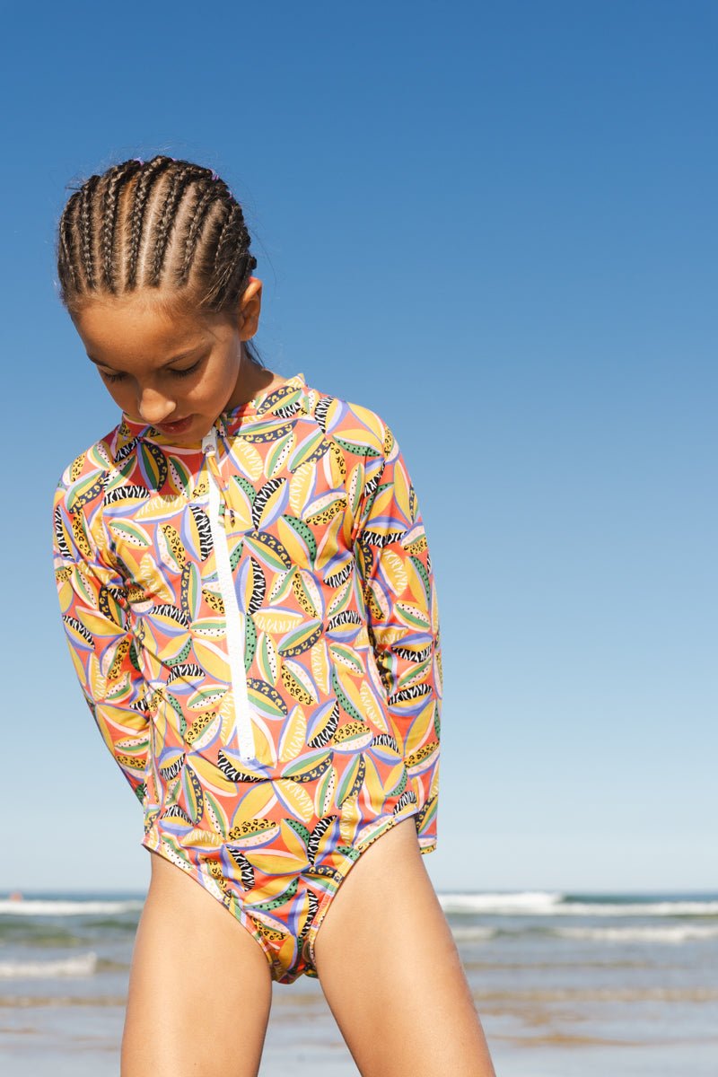 les-ultraviolettes-mini-milos-maillot-de-bain-fille-manches-longues-anti-uv-trop image 2