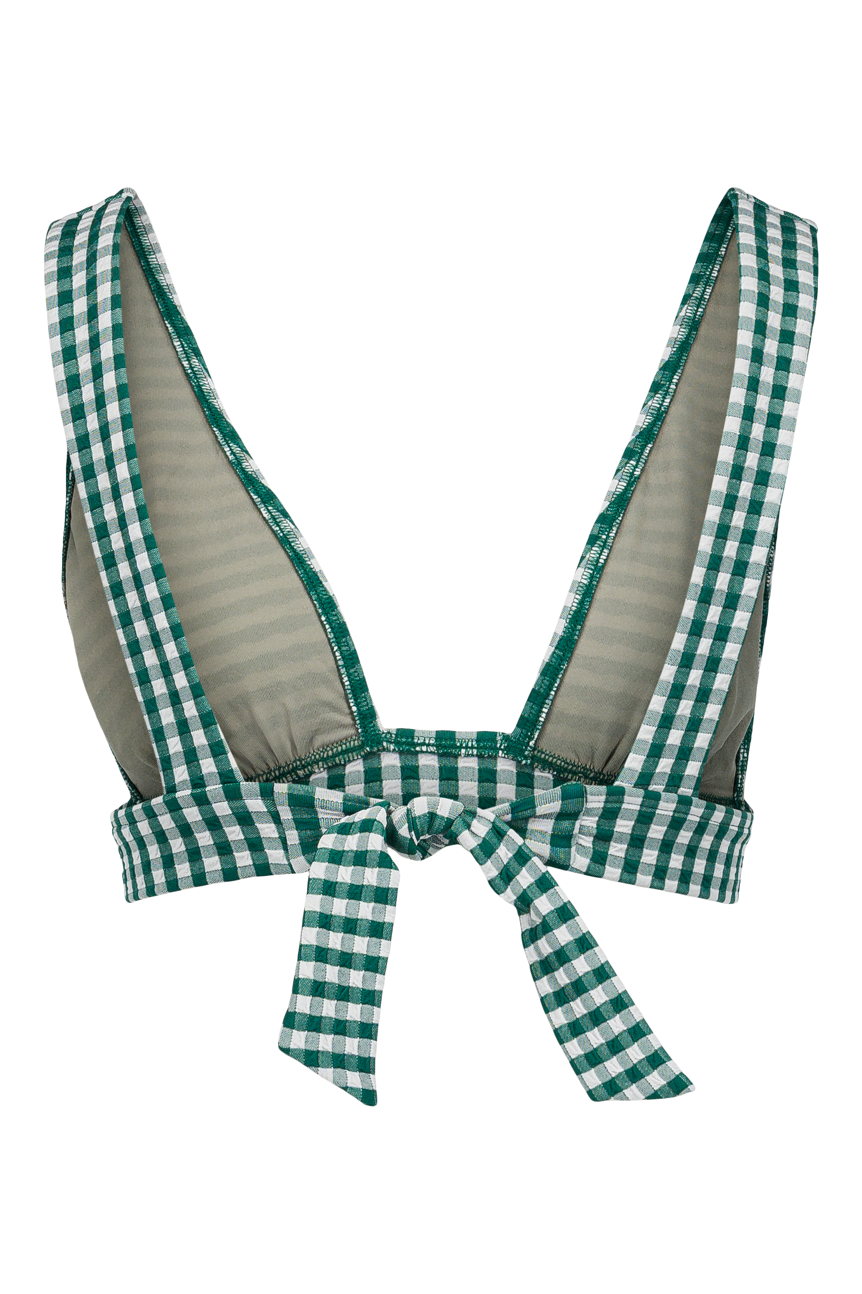 anja-paris-l-ensorcelant-vichy-vert-haut-foulard-plongeant-jacquard image 3
