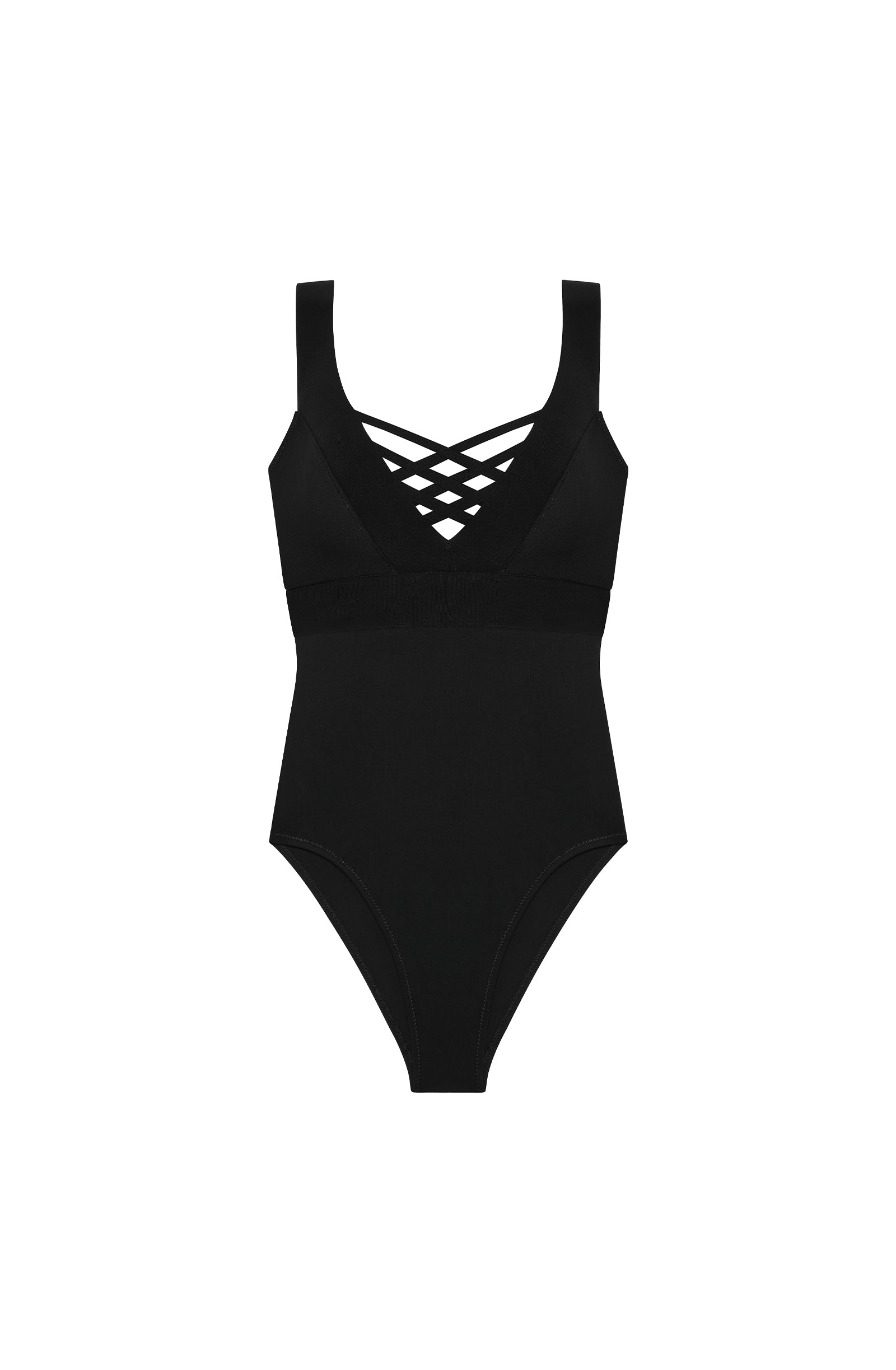 pain-de-sucre-blair-maillot-de-bain-1-pi-ce-nageur-noir-bonded image 5