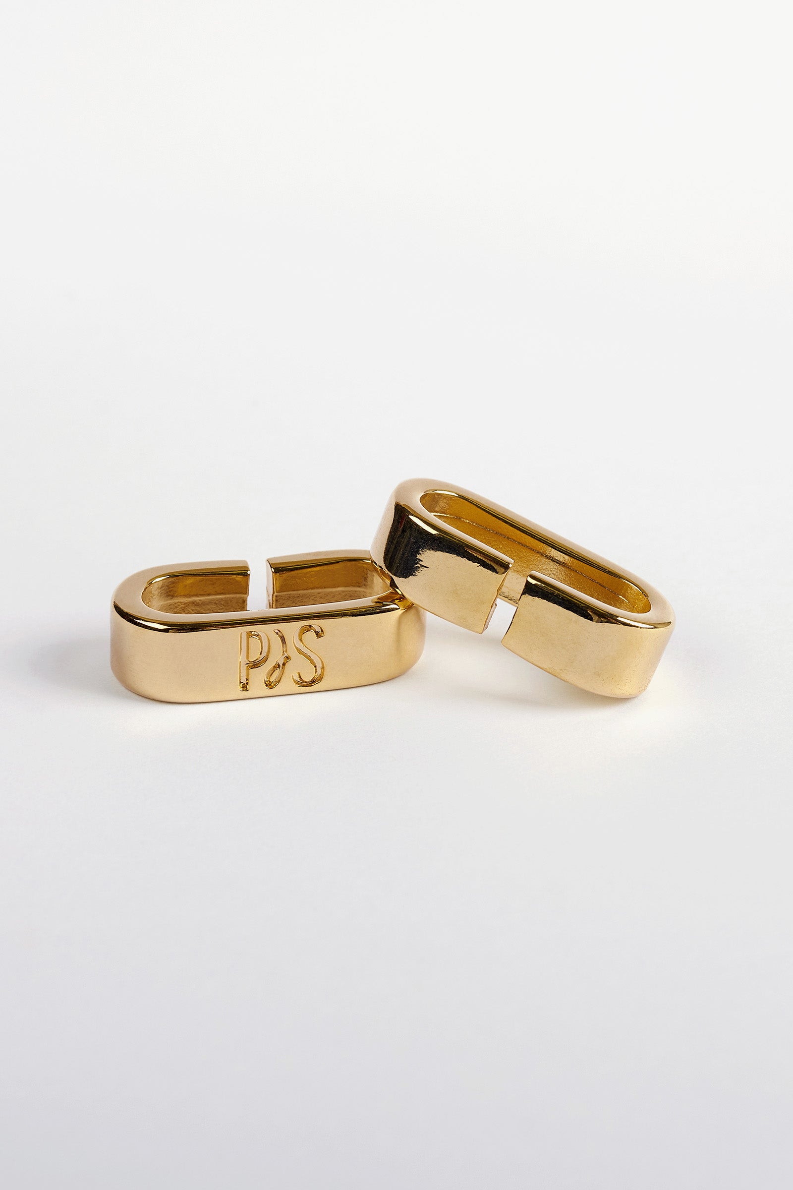 pain-de-sucre-anello-ouvert-bague-de-remplacement-laiton-or image 2