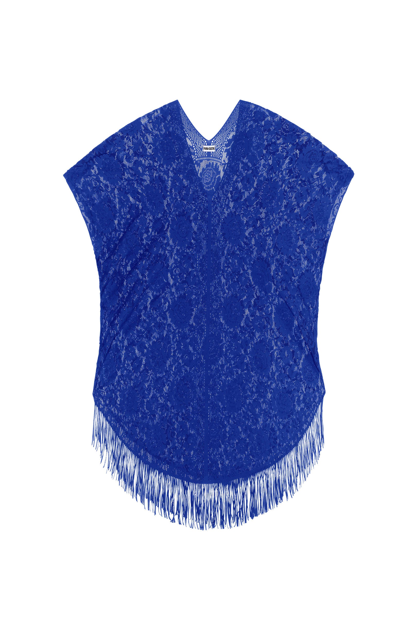 pain-de-sucre-jesse-tunique-poncho-dentelle-saphir image 4