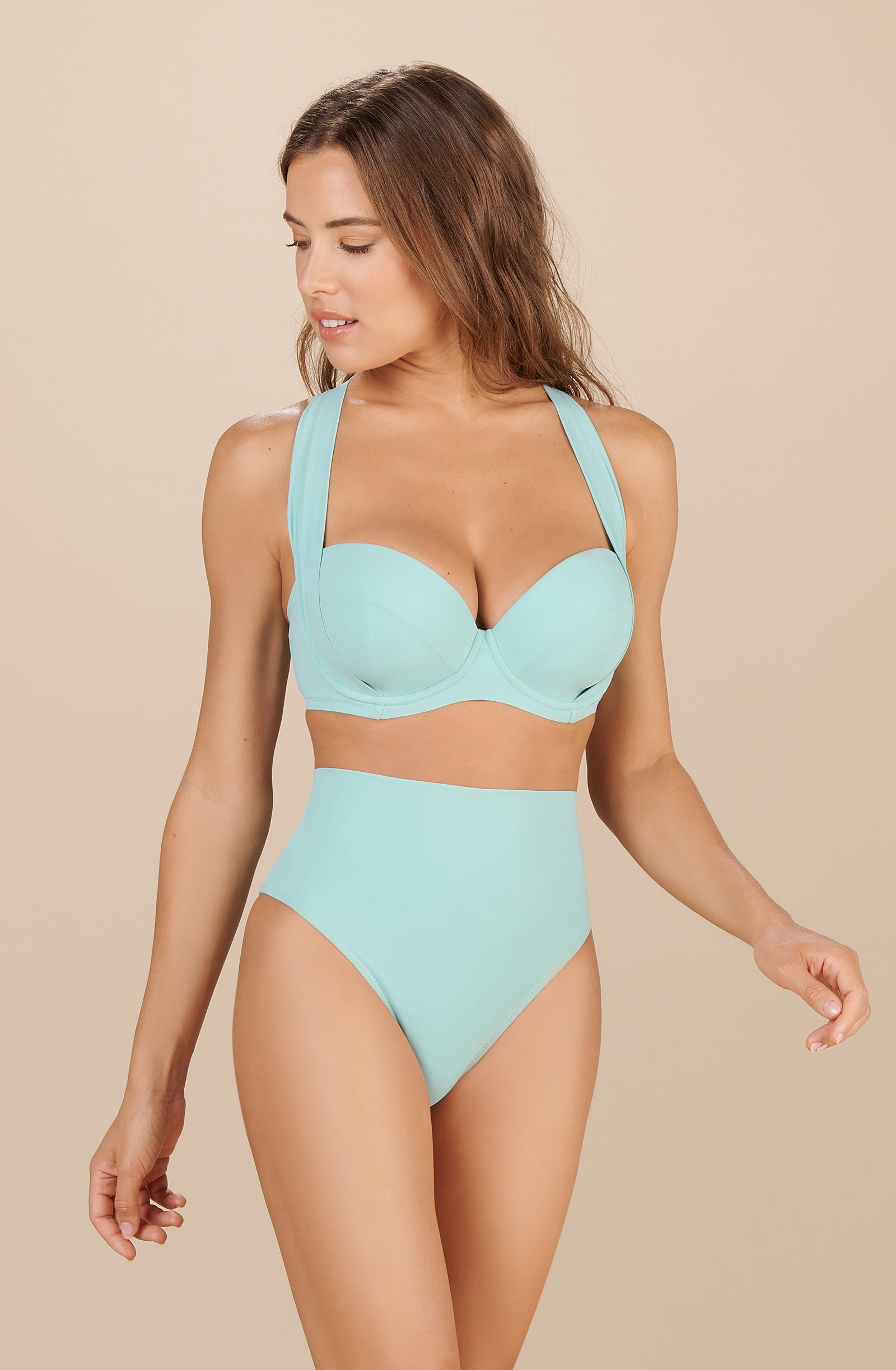 pain-de-sucre-tobago-bas-culotte-montante-taille-haute-aqua image 1