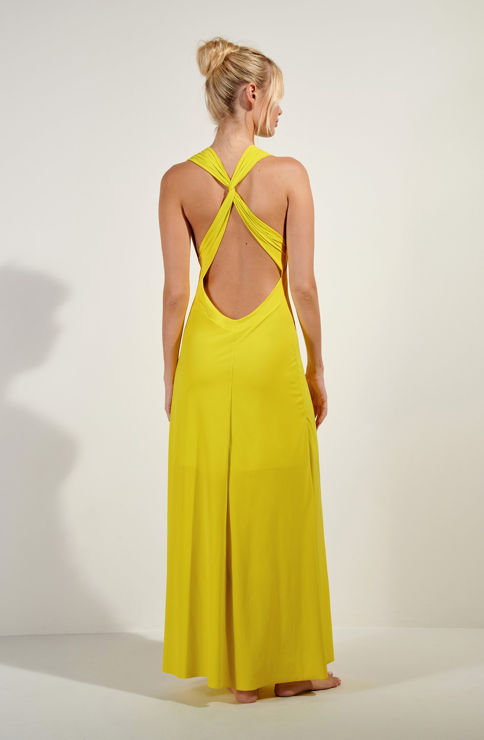 pain-de-sucre-reena-robe-longue-fluide-citron image 7