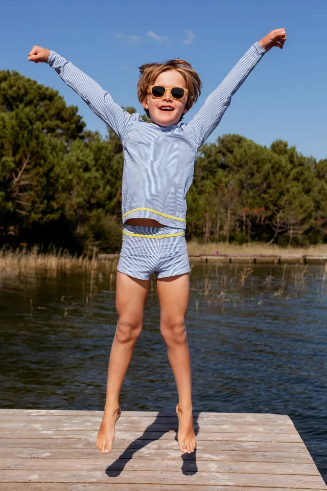 les-ultraviolettes-mistigri-shorty-de-bain-enfant-anti-uv-summer-in-biarritz image 1
