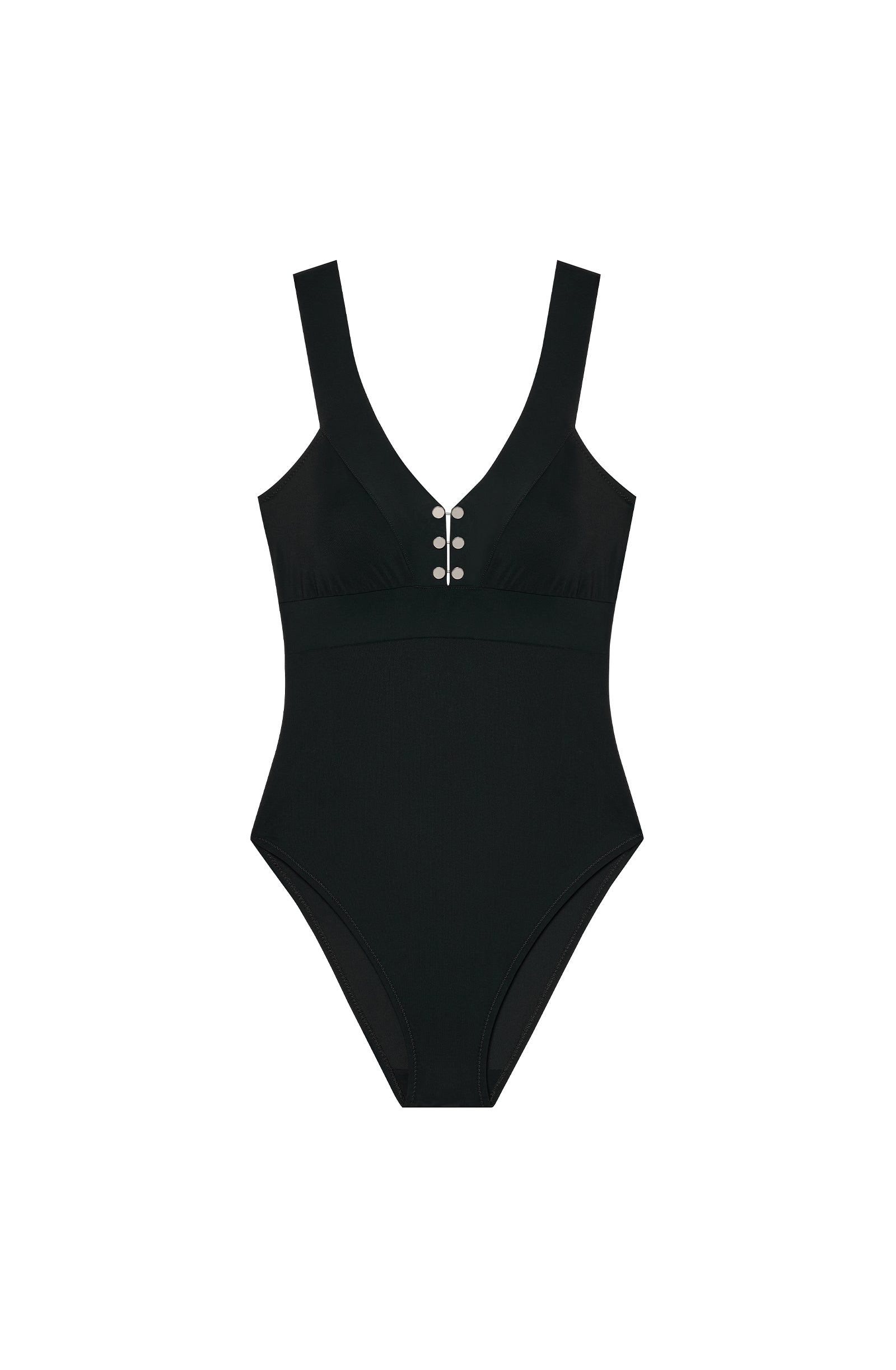 pain-de-sucre-anton-maillot-une-pi-ce-nageur-noir-bonded-boutons-manchettes image 7
